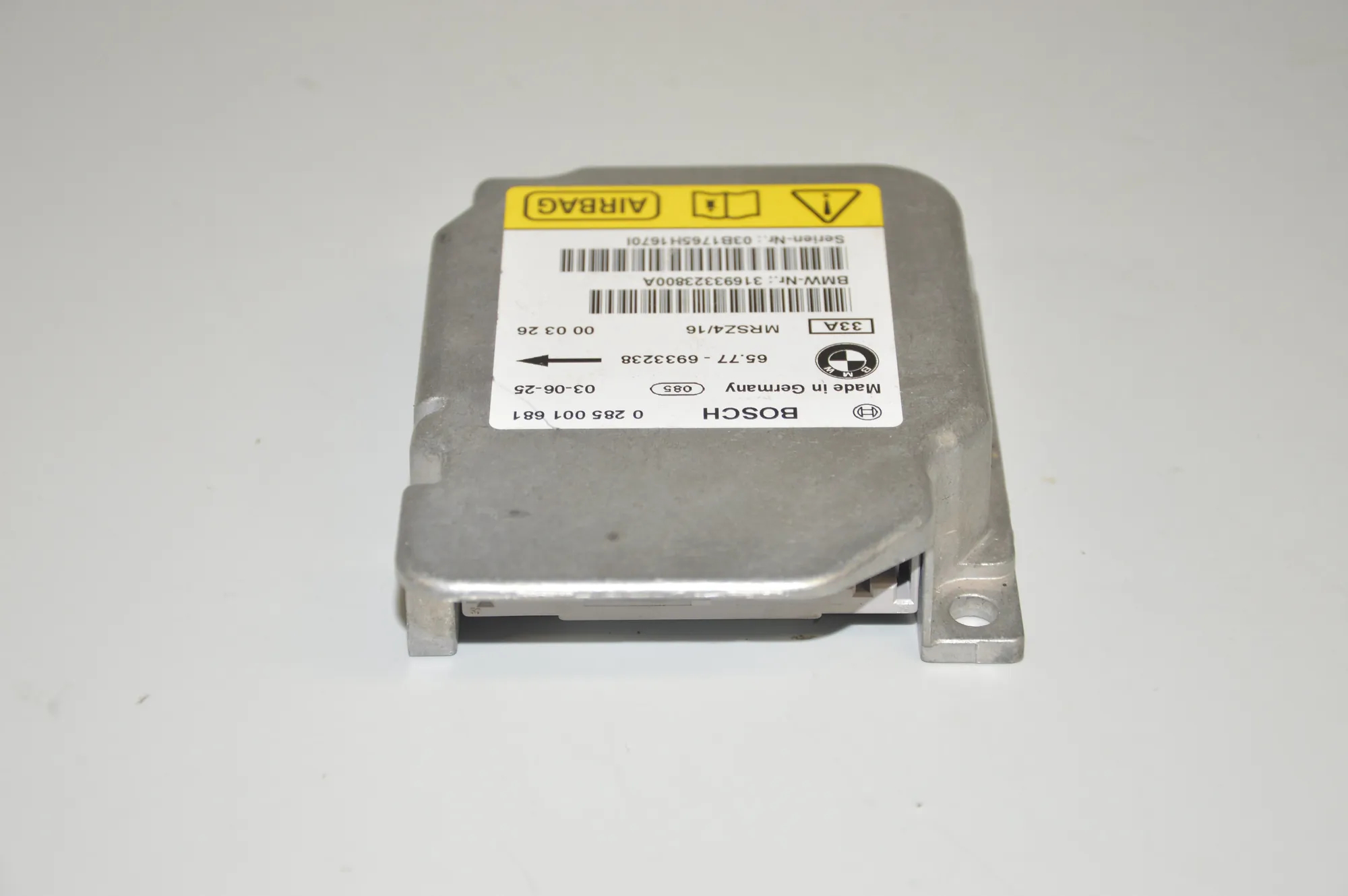 SRS Control Unit – OEM 6933238 · BMW X5 (E53) BMW X5 (E53) 4.6 is 2003 – 2