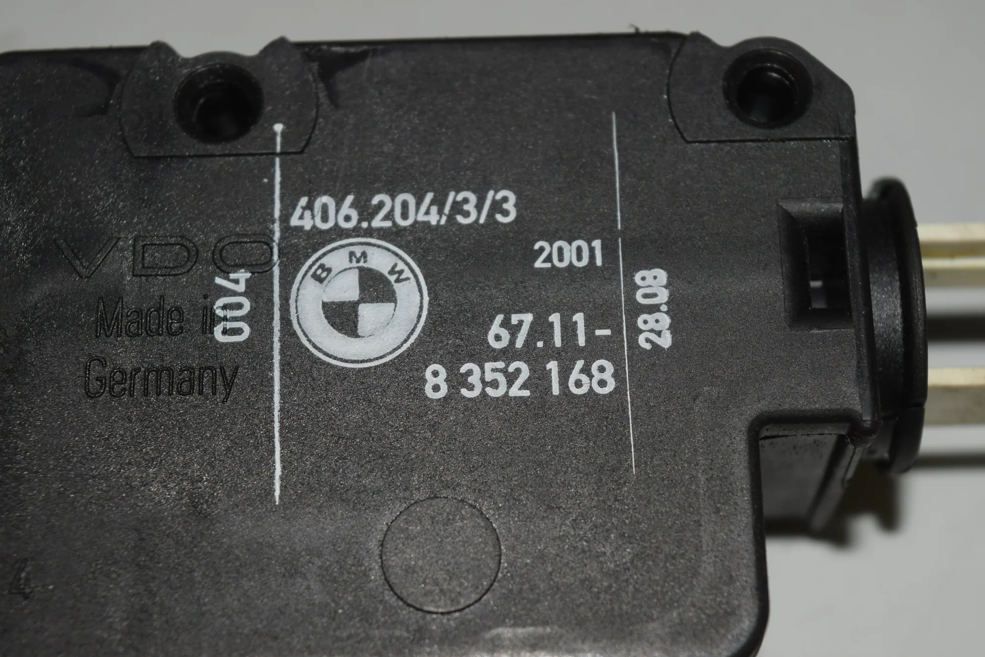 Other Control Units – OEM 8352168 · BMW 5 (E39) 530 d 2001 – 7