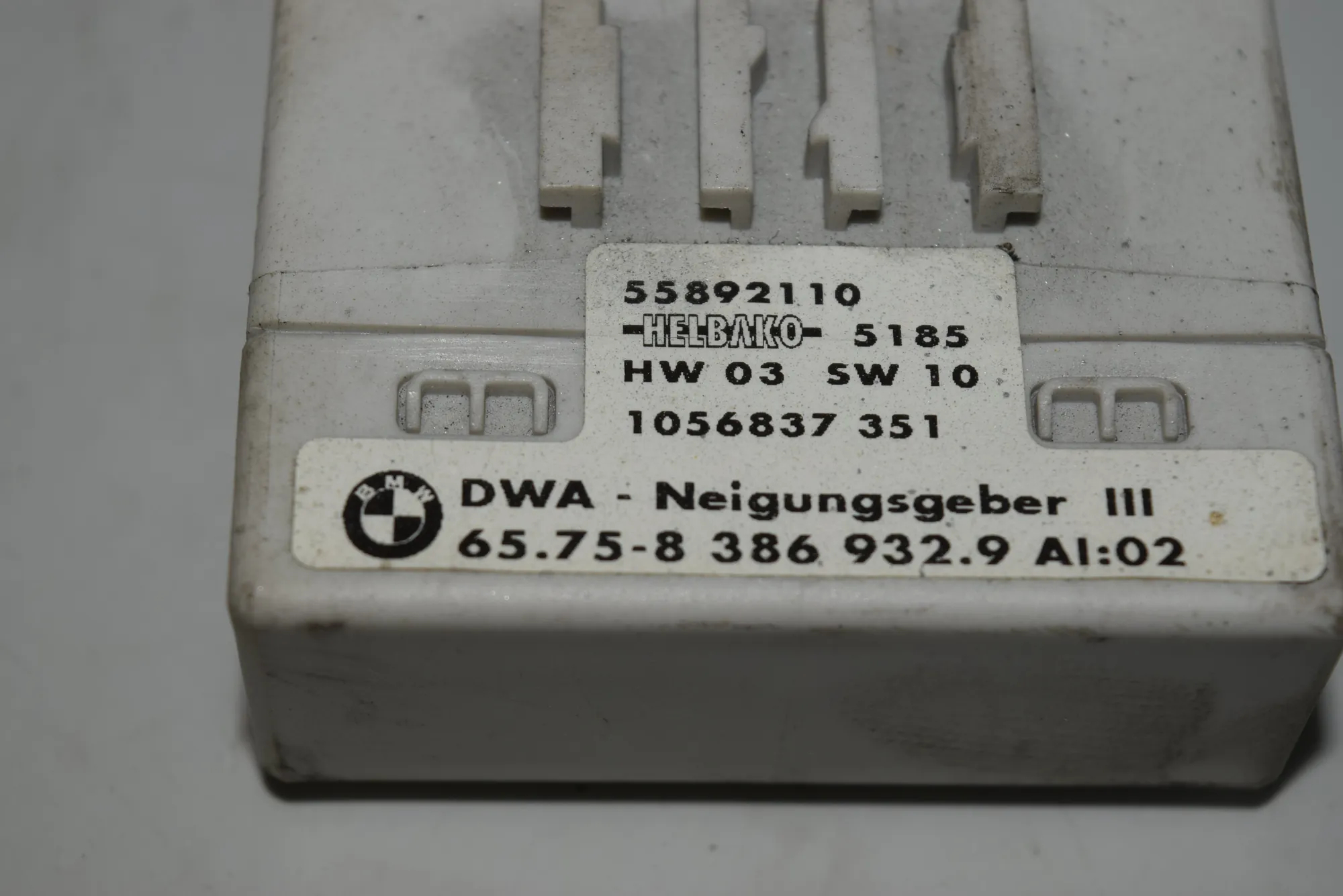 Other Control Units – OEM 8386932 · BMW 5 (E39) 530 d 2001 – 6