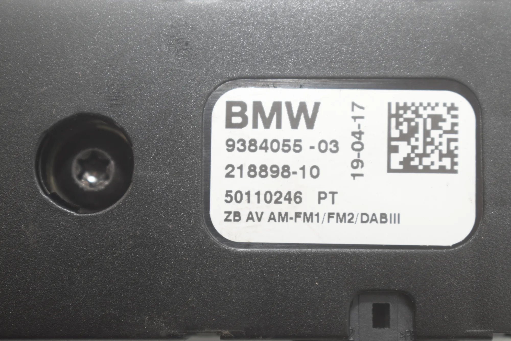 Antenna Amplifier – OEM 9384055 · BMW 5 (G30) (2016 - -) 540 i 2017 – 4