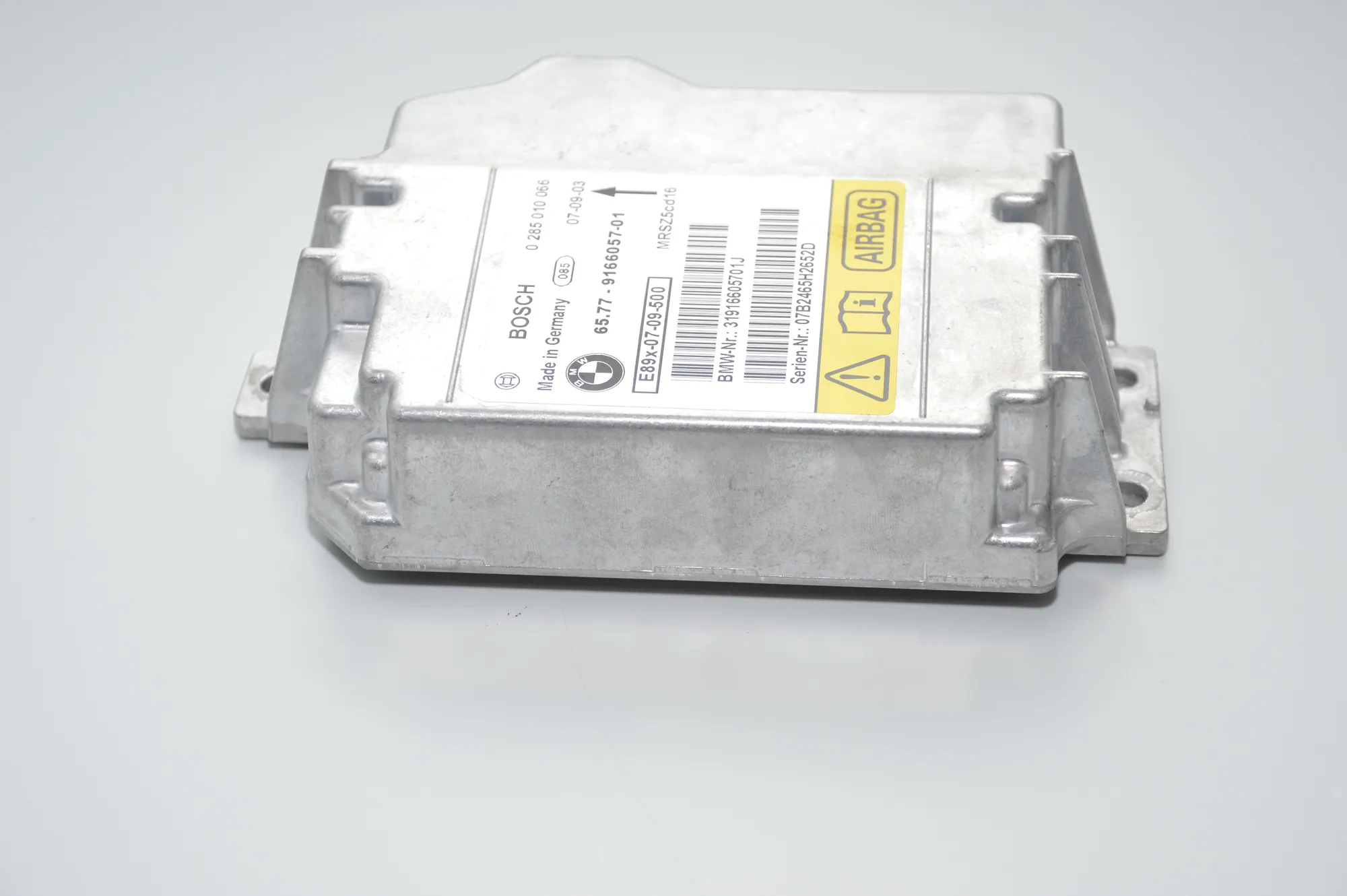 SRS Control Unit – OEM 9166057 · BMW 3 Coupe (E92) 320 d 2007 – 2