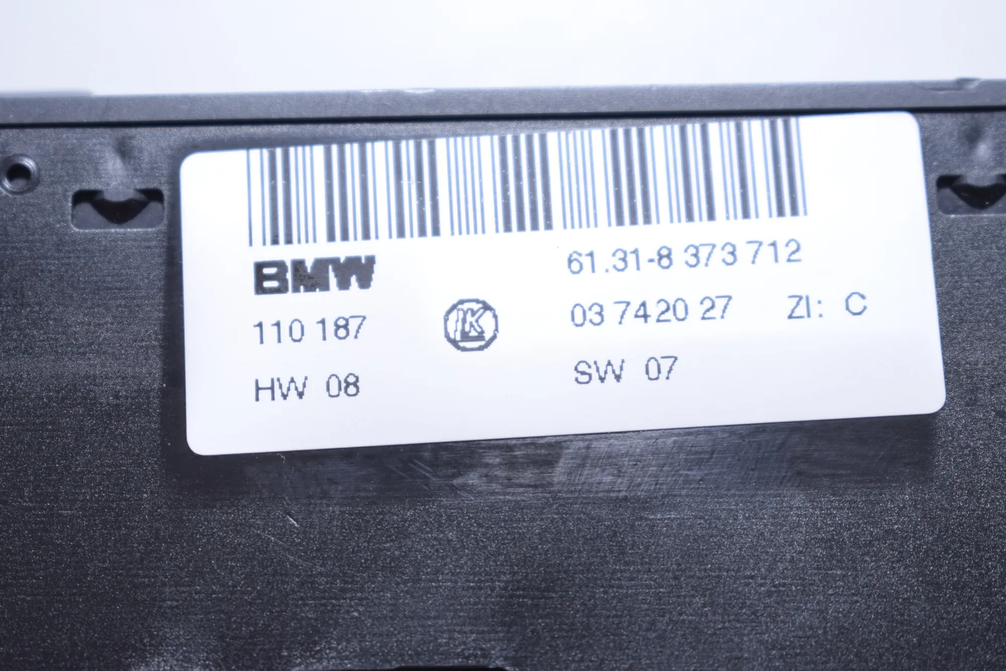Button Switch Panel – OEM 8373712 · BMW 5 Touring (E39) 530 d 1999 – 7