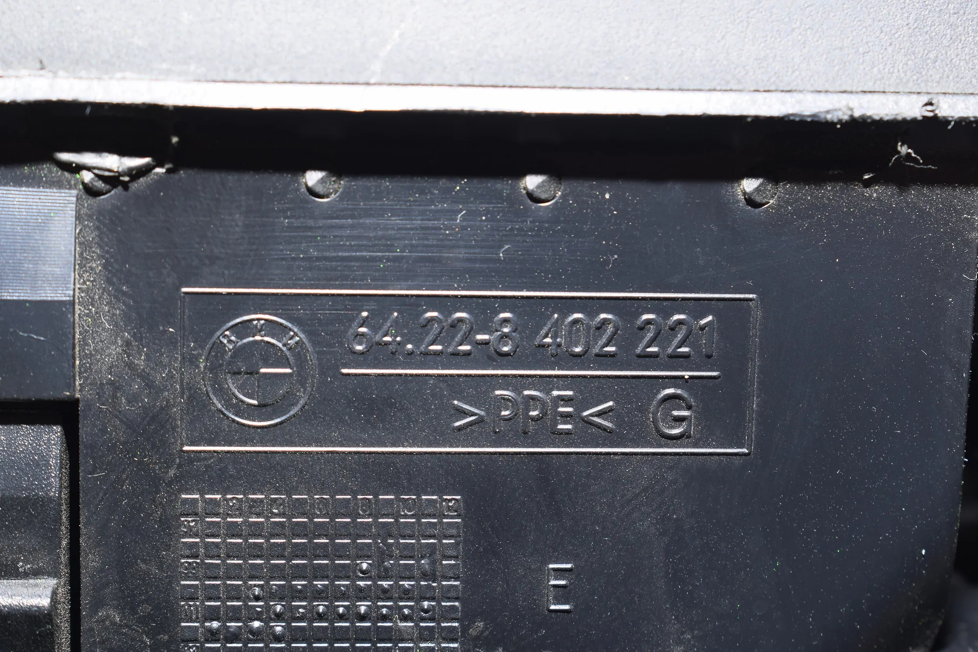 Dashboard Air Vents – OEM 8402221 · BMW X5 (E53) 4.6 is 2003