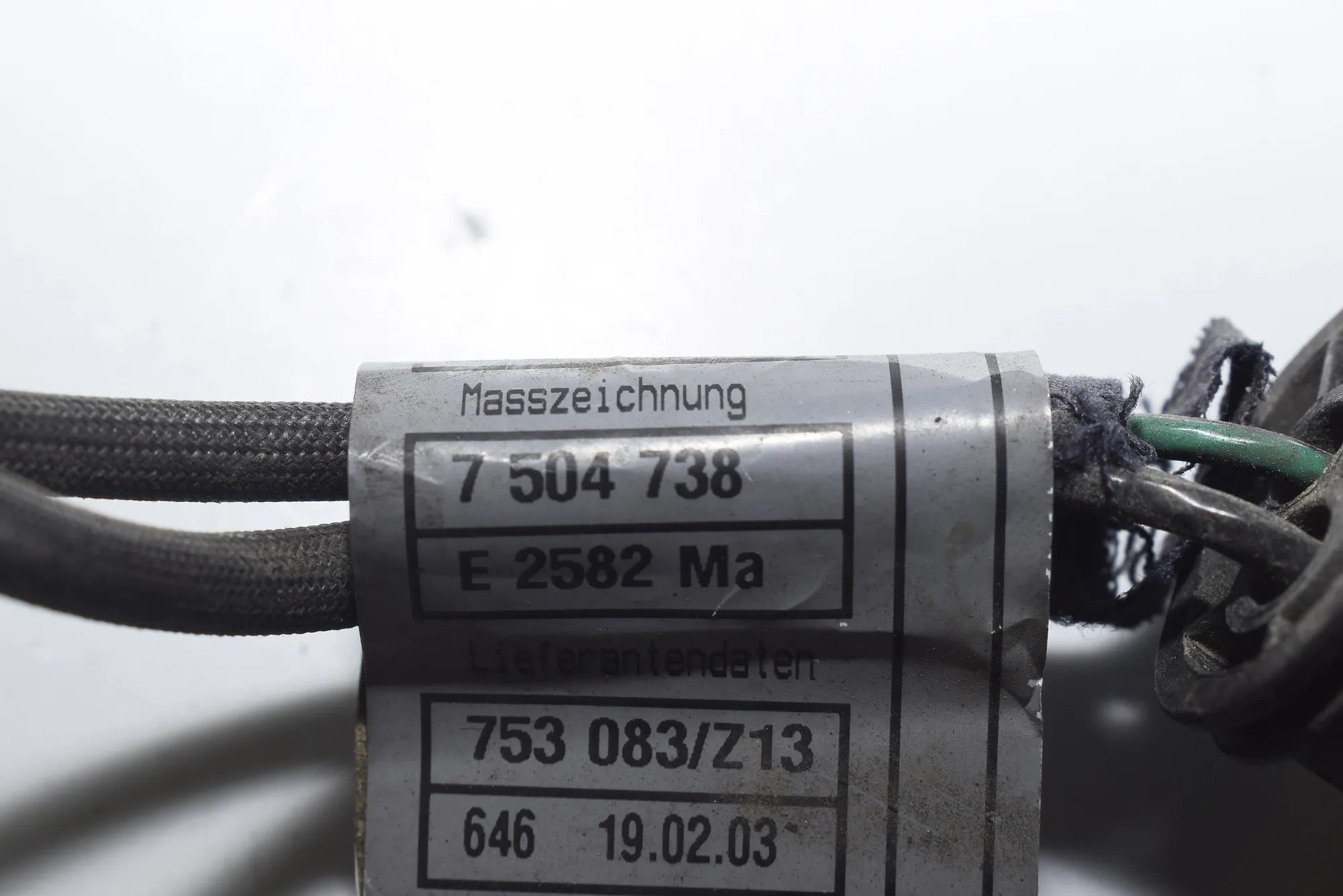 Starter Motor – OEM 7504738 · BMW X5 (E53) 4.6 is 2003 – 4