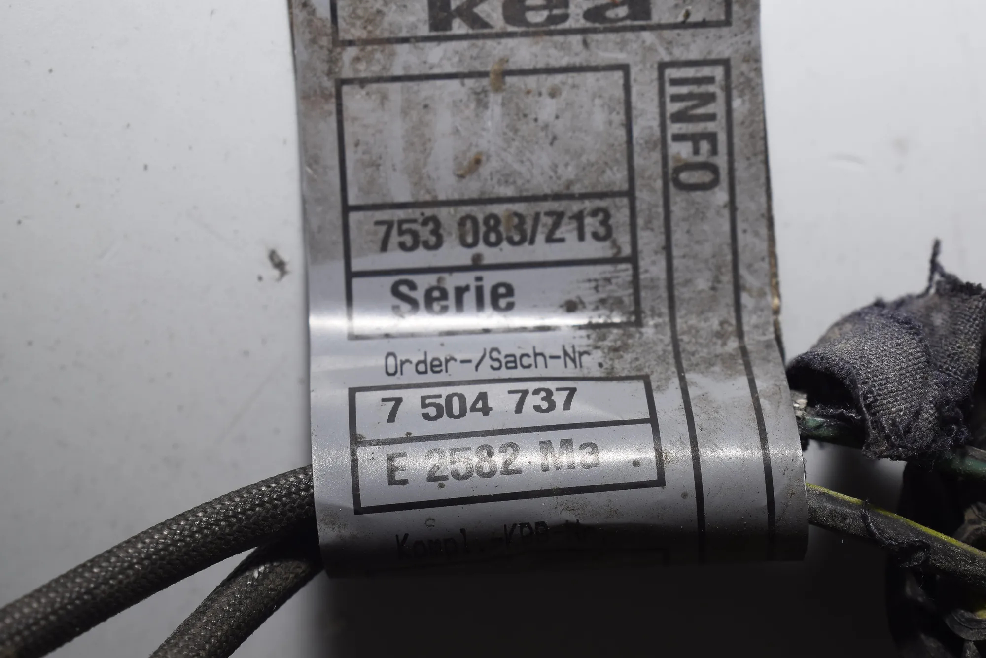 Starter Motor – OEM 7504738 · BMW X5 (E53) 4.6 is 2003 – 7