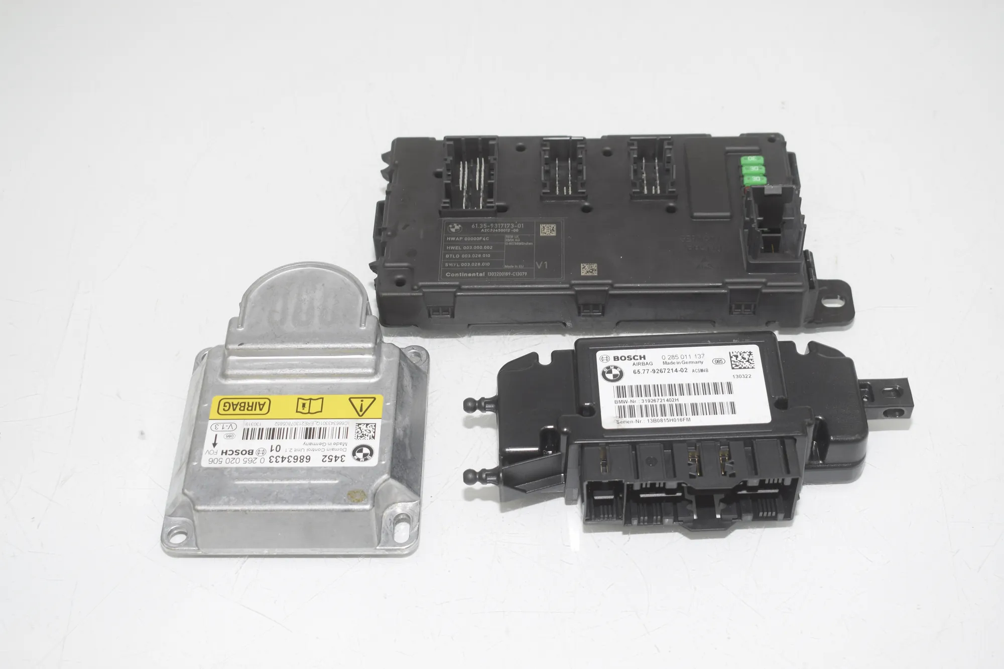 SRS Control Unit – OEM 6863433 · BMW 3 Touring (F31) 330 d 2013