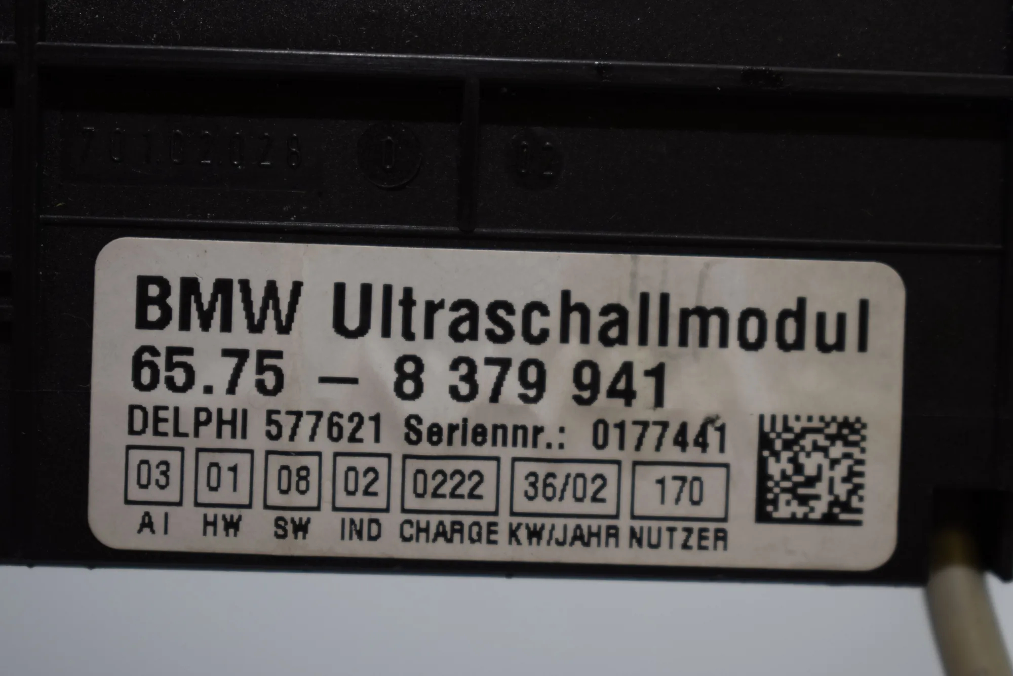 Other Control Units – OEM 8379941 · BMW X5 (E53) 4.4 i 2002 – 13