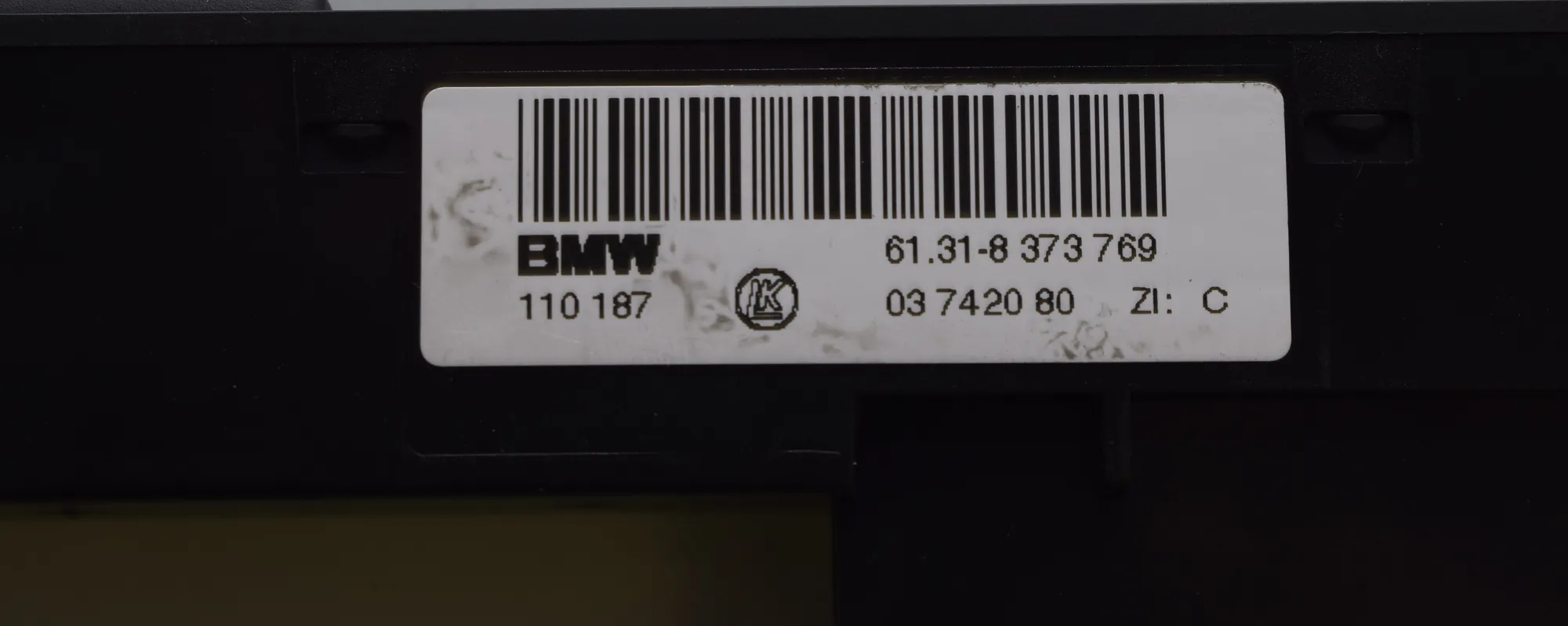Button Switch Panel – OEM 8373769 · BMW 5 Touring (E39) 530 d 2002 – 5