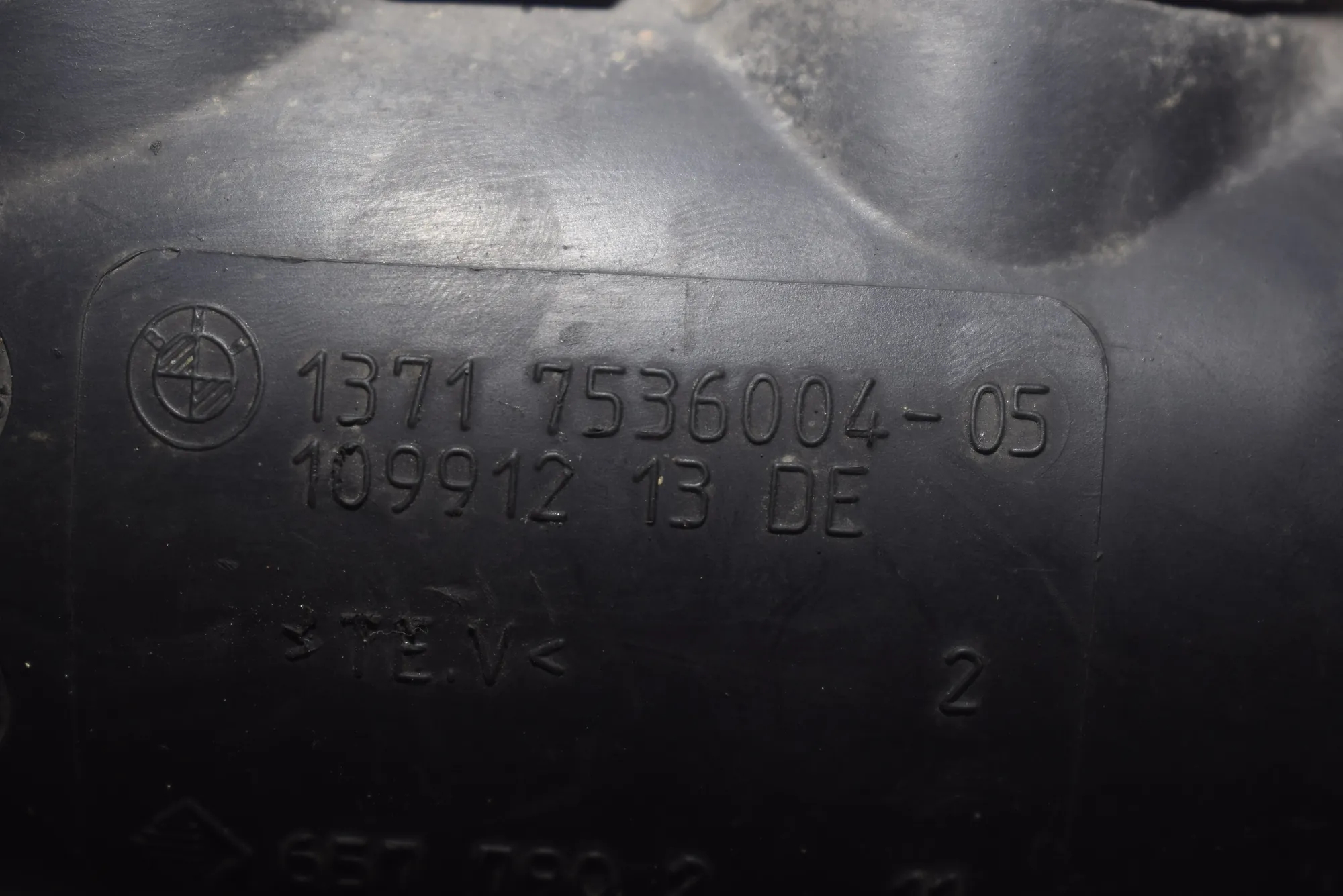 Pipe Hose – OEM 7536004 · BMW 3 Coupe (E92) 325 i 2006 – 5