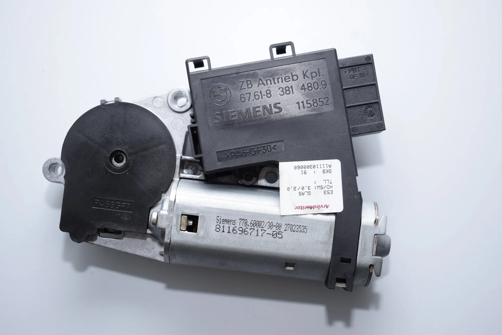 Sunroof Control Module – OEM 8381480 · BMW X5 (E53) 4.6 is 2003