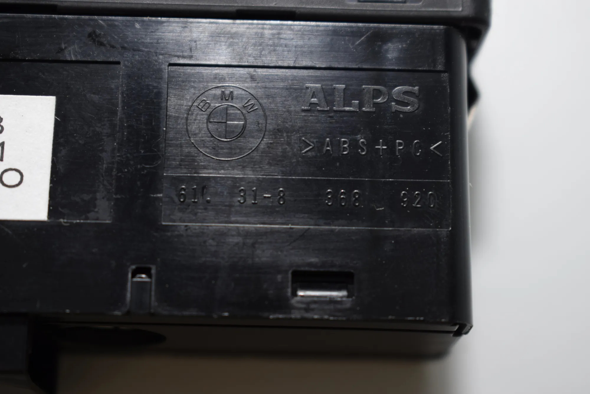 Switches – OEM 8368920 · BMW X5 (E53) 4.6 is 2003 – 8