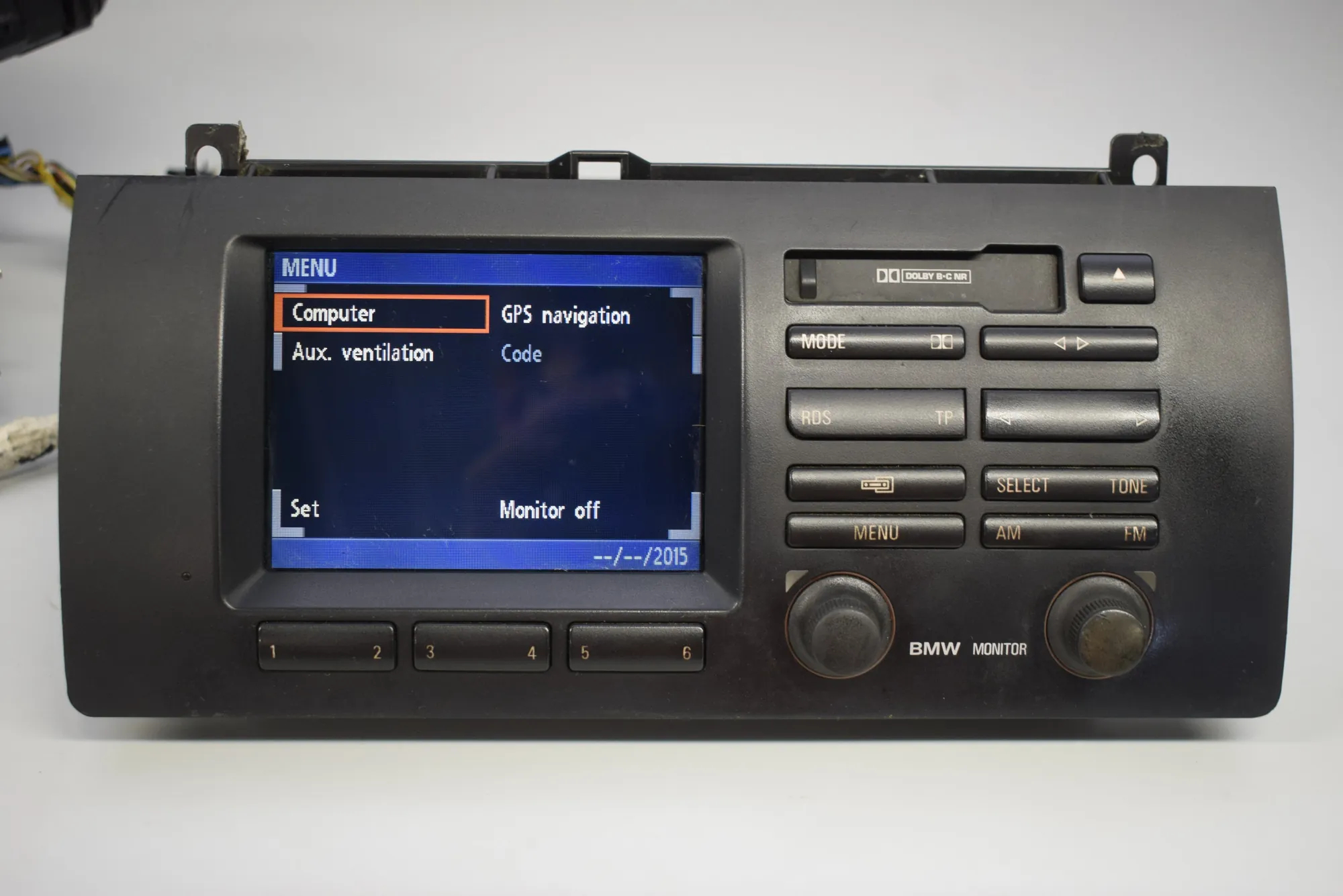 Music Navi CD Radio Player Head Unit – OEM 8378942 · BMW X5 (E53) BMW X5 (E53) 1999