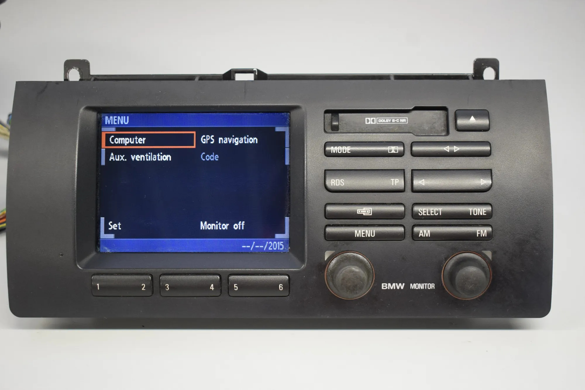 Music Navi CD Radio Player Head Unit – OEM 8378942 · BMW X5 (E53) BMW X5 (E53) 1999