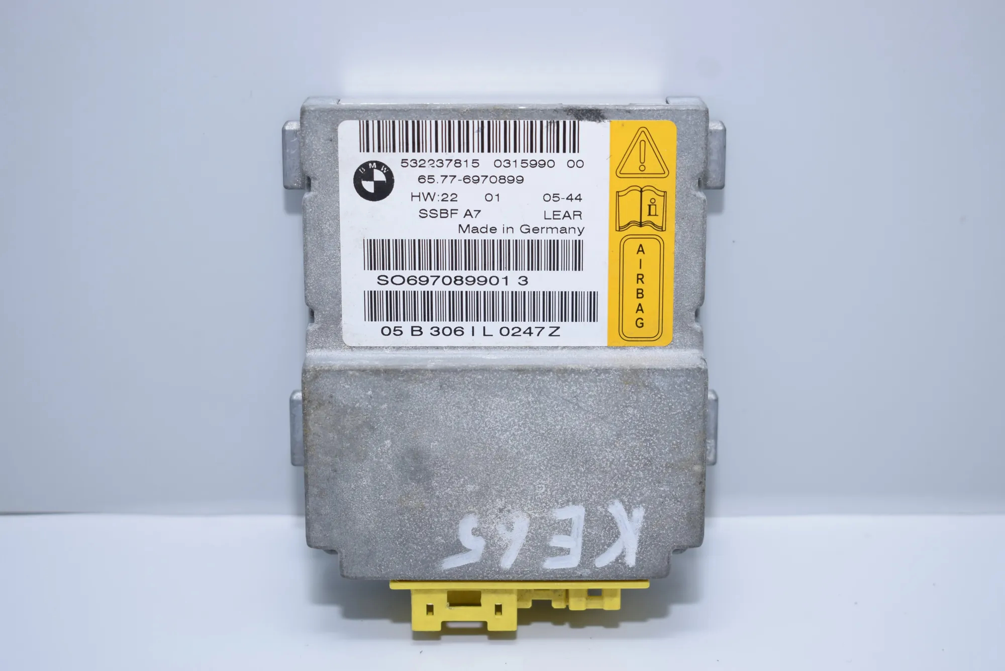 SRS Control Unit – OEM 6970899 · BMW 7 (E65, E66, E67) BMW 7 (E65, E66, E67) 2001