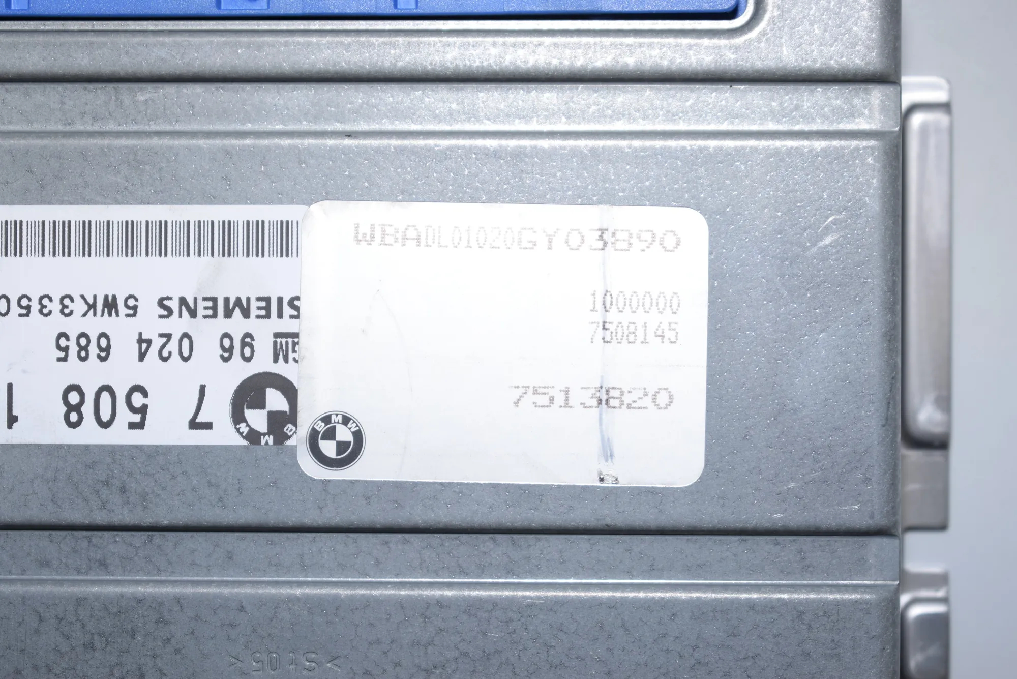 Gearbox Control Unit – OEM 7508145 · BMW 5 (E39) 525 d 2001 – 5