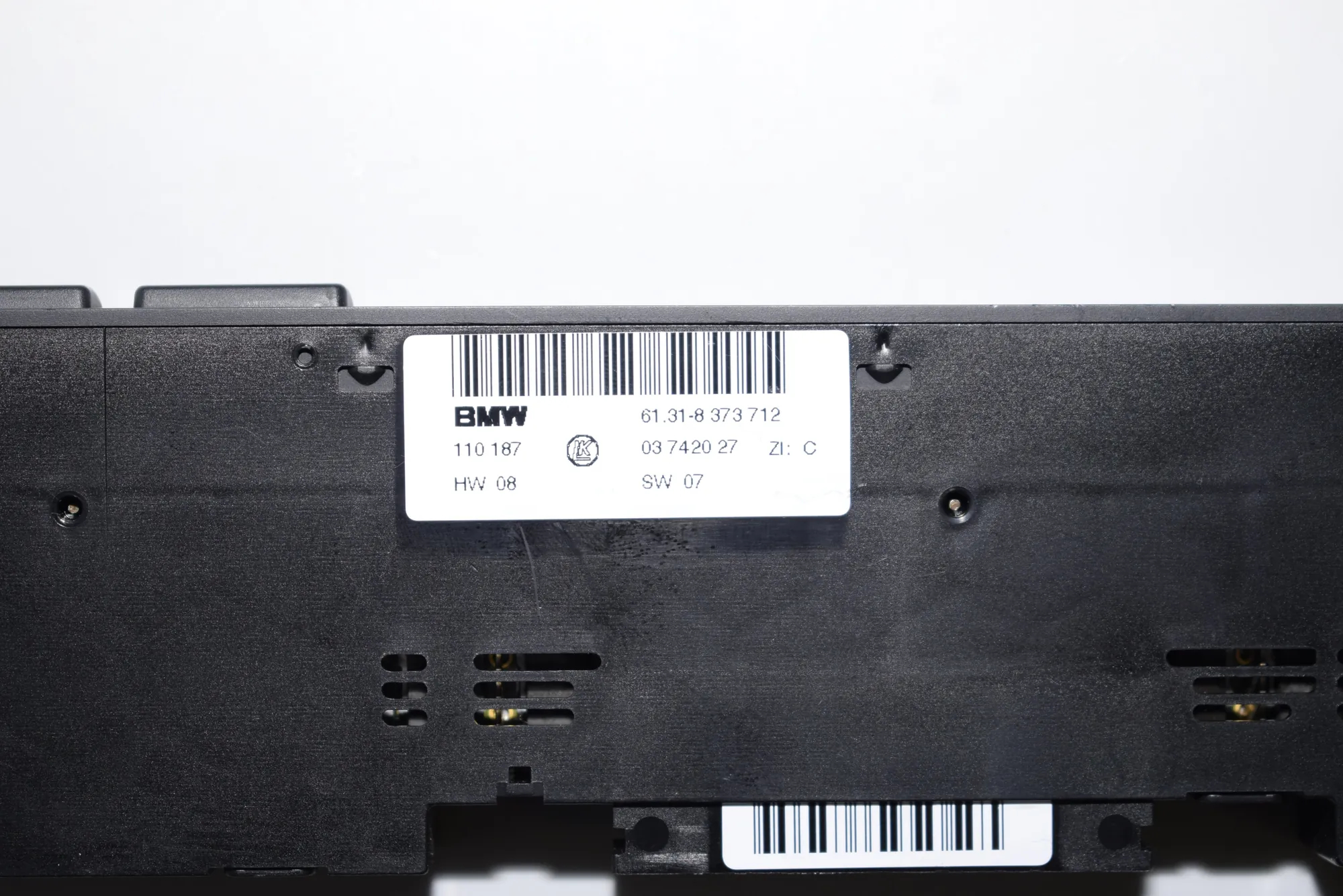 Button Switch Panel – OEM 8373712 · BMW 5 (E39) 525 d 2001 – 7