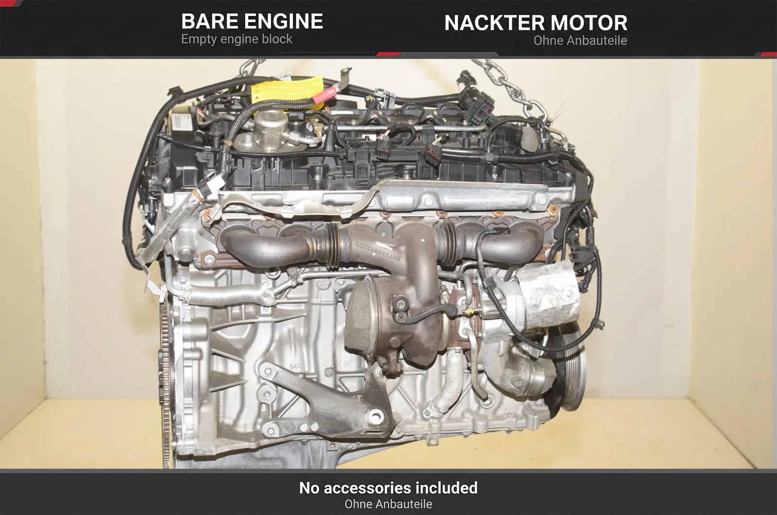Engine Motor – OEM B58B30A · BMW 5 (G30) (2016 - -) 540 i 2017
