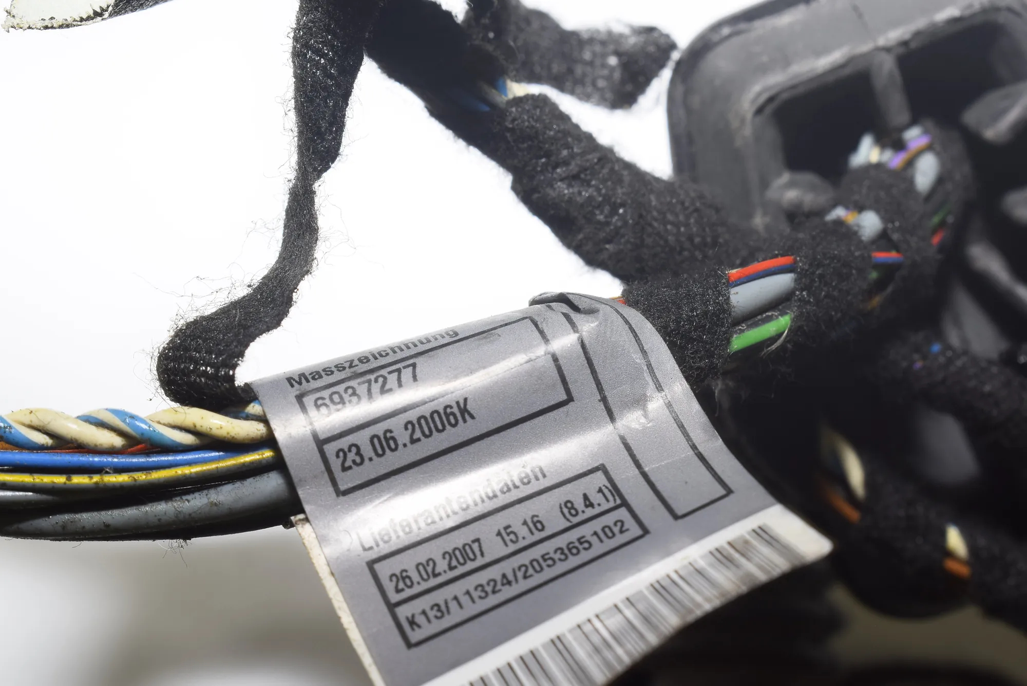 Front Left Door Wiring – OEM 9116976 · BMW X5 (E70) 3.0 d 2007 – 7
