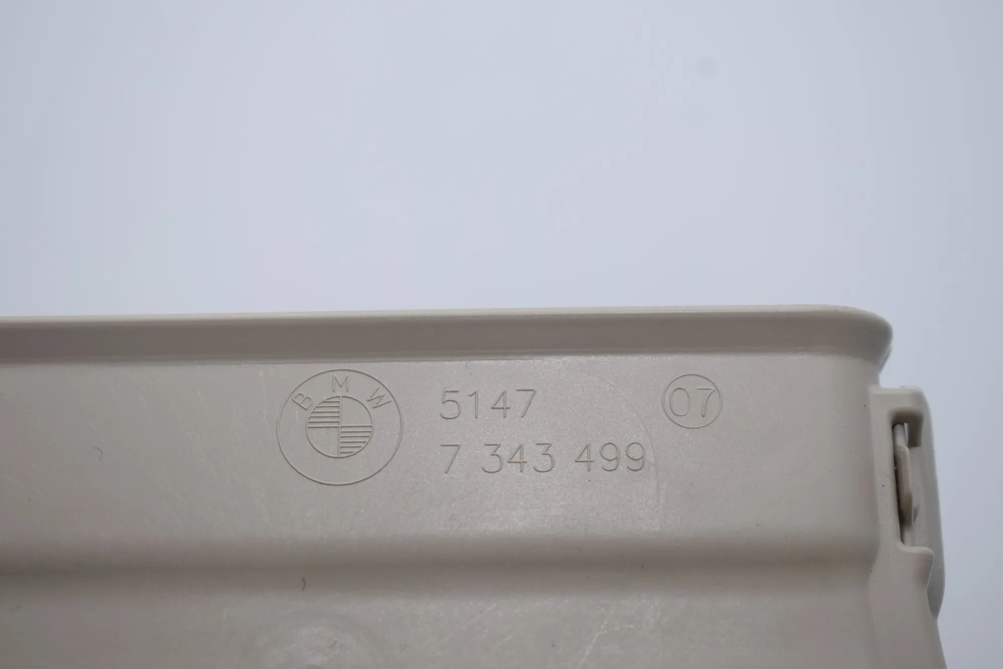 Other Interior Parts – OEM 7343499 · BMW 7 (G11, G12) BMW 7 (G11, G12) 2016 – 5