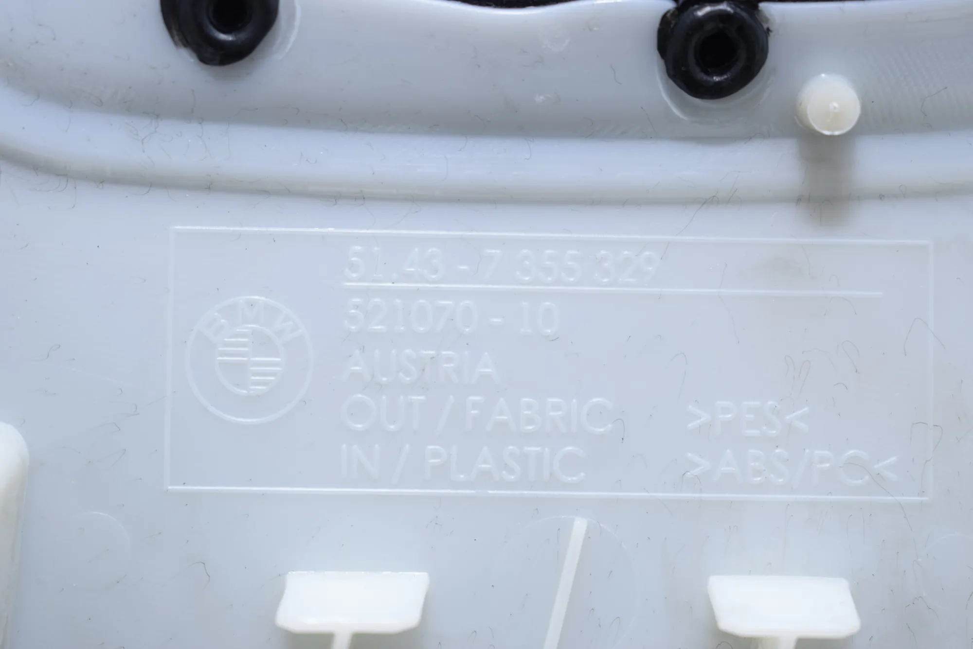 Front Left A Pillar Trim – OEM 7355329 · BMW 7 (G11, G12) BMW 7 (G11, G12) 2015 – 7