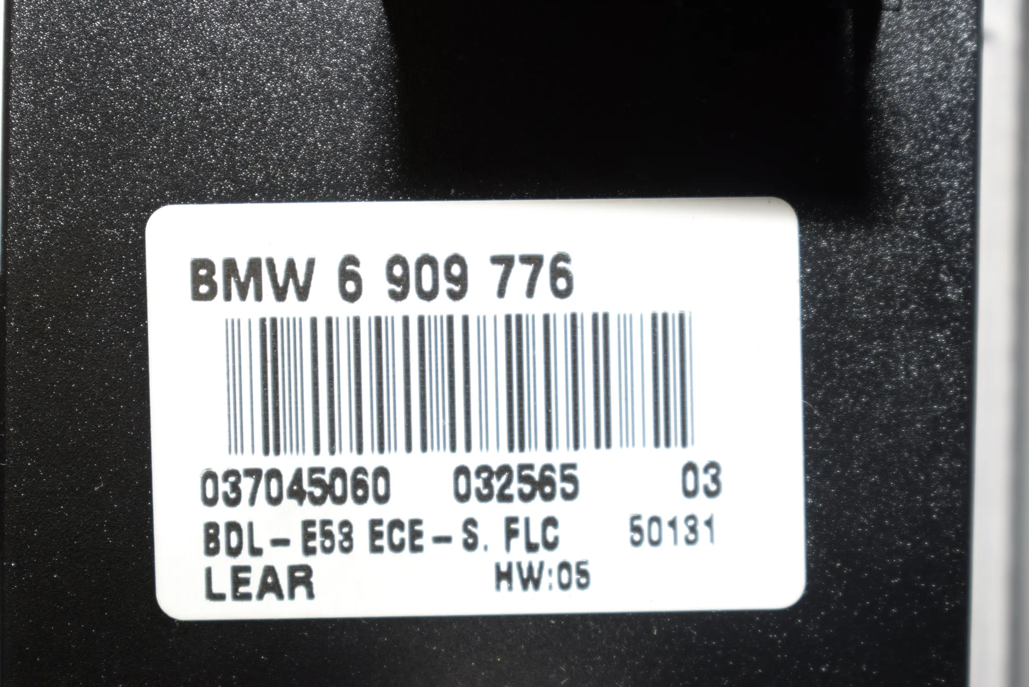Headlight Switch Control Unit – OEM 6909776 · BMW X5 (E53) 3.0 d 2005 – 3