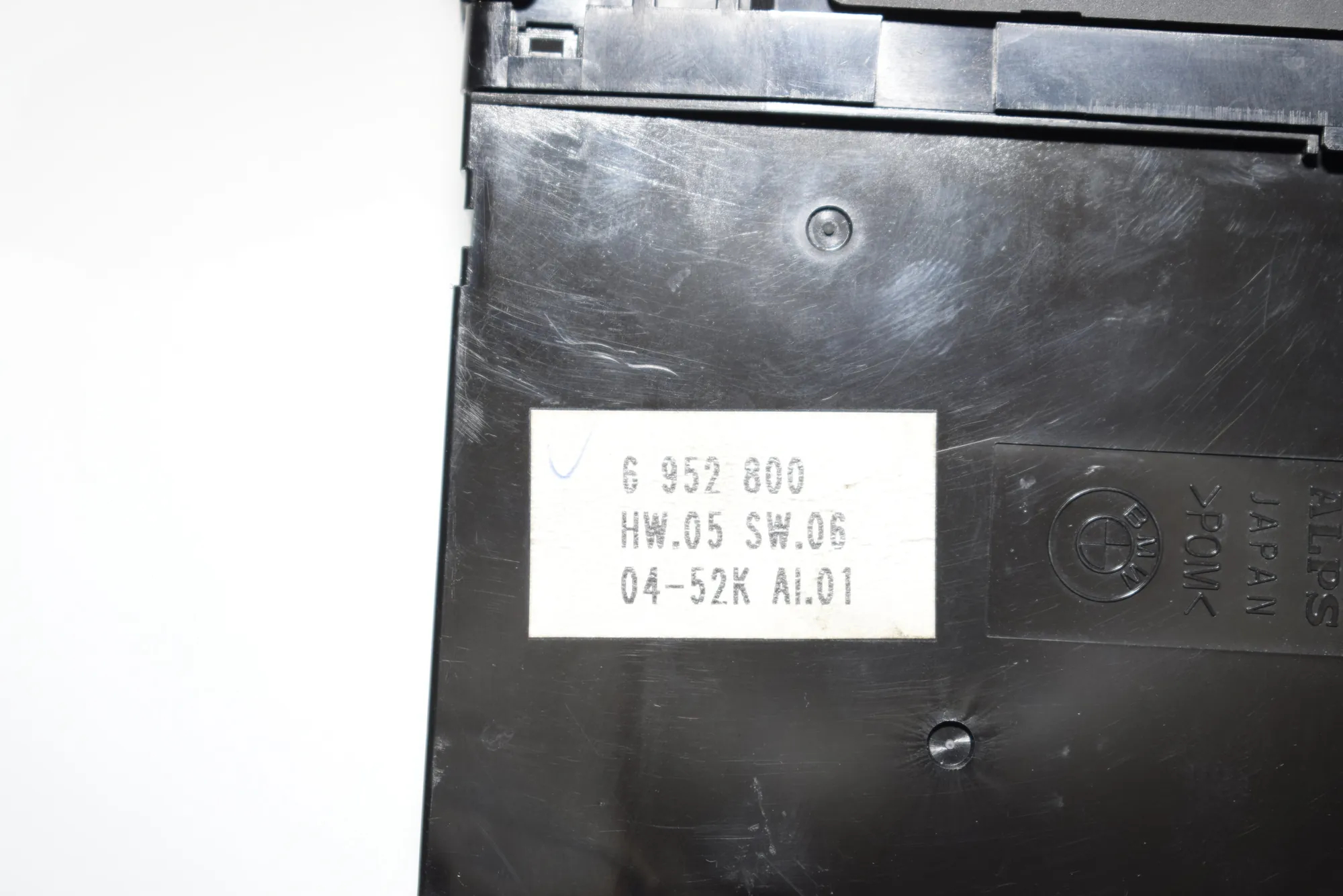 Front Left Door Window Switch – OEM 6952800 · BMW X5 (E53) 3.0 d 2005 – 5
