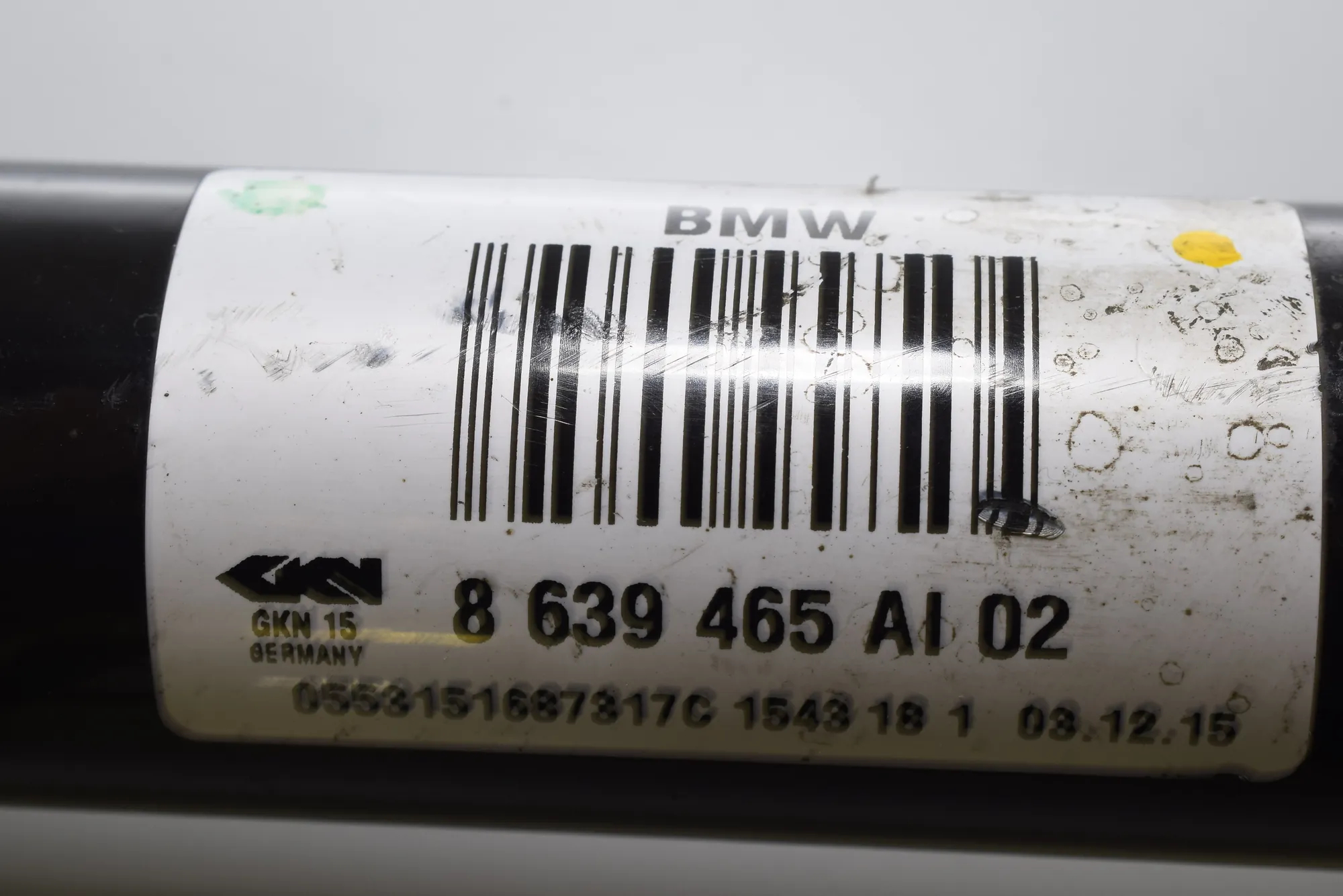 Rear Left Driveshaft – OEM 8639465 · BMW 7 (G11, G12) BMW 7 (G11, G12) 740 d, Ld xDrive 2017 – 5