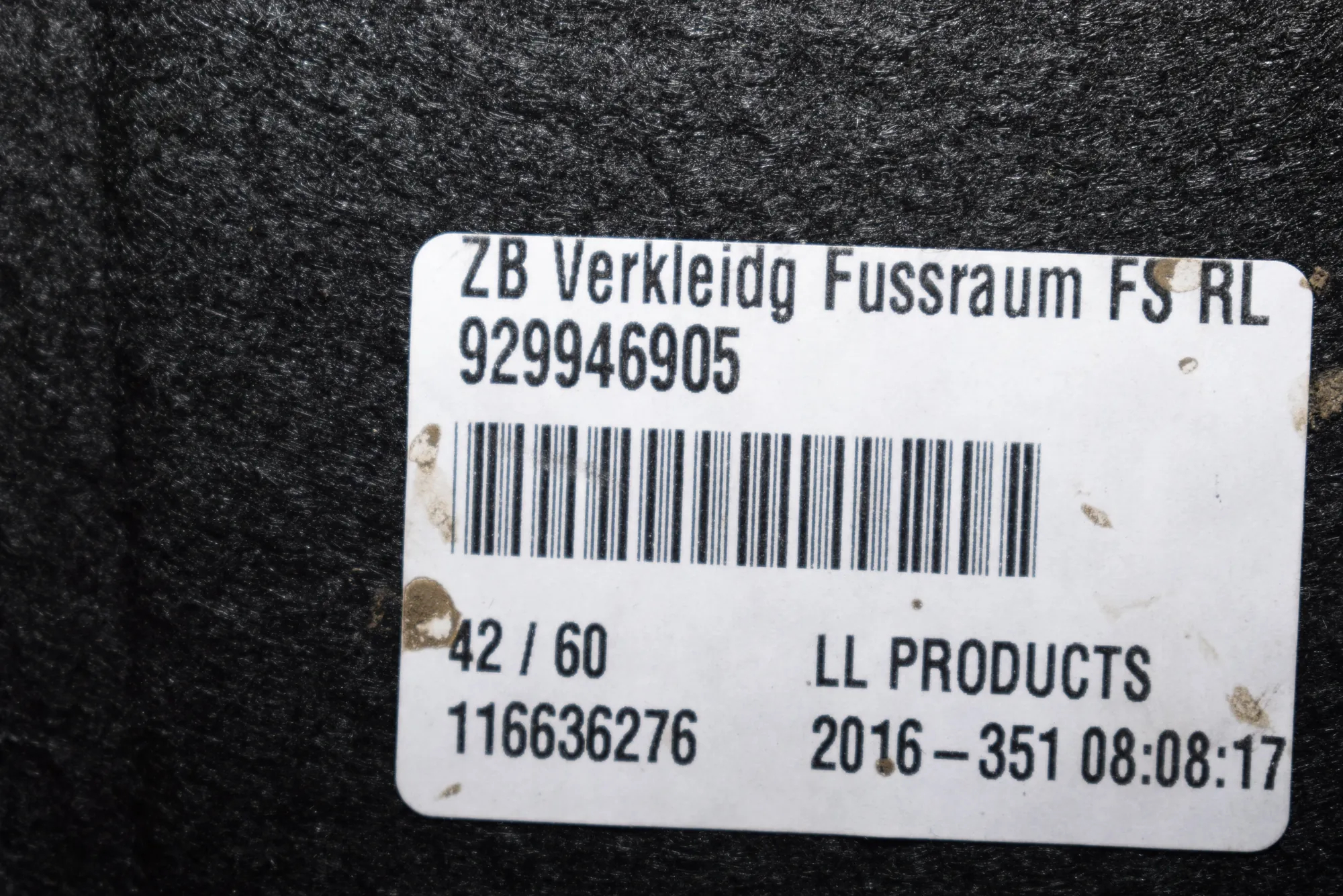 Other Interior Parts – OEM 9299469 · BMW 7 (G11, G12) BMW 7 (G11, G12) 2017 – 7