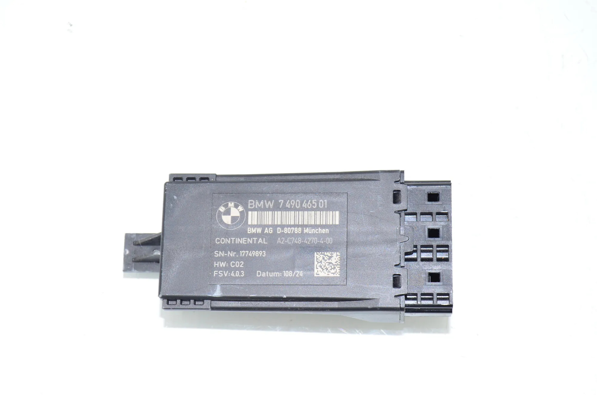 Front Left Seat Control Unit – OEM 61357490465 · BMW 3 Touring (G21) (2019 - -) 320 d Mild-Hybrid 2024