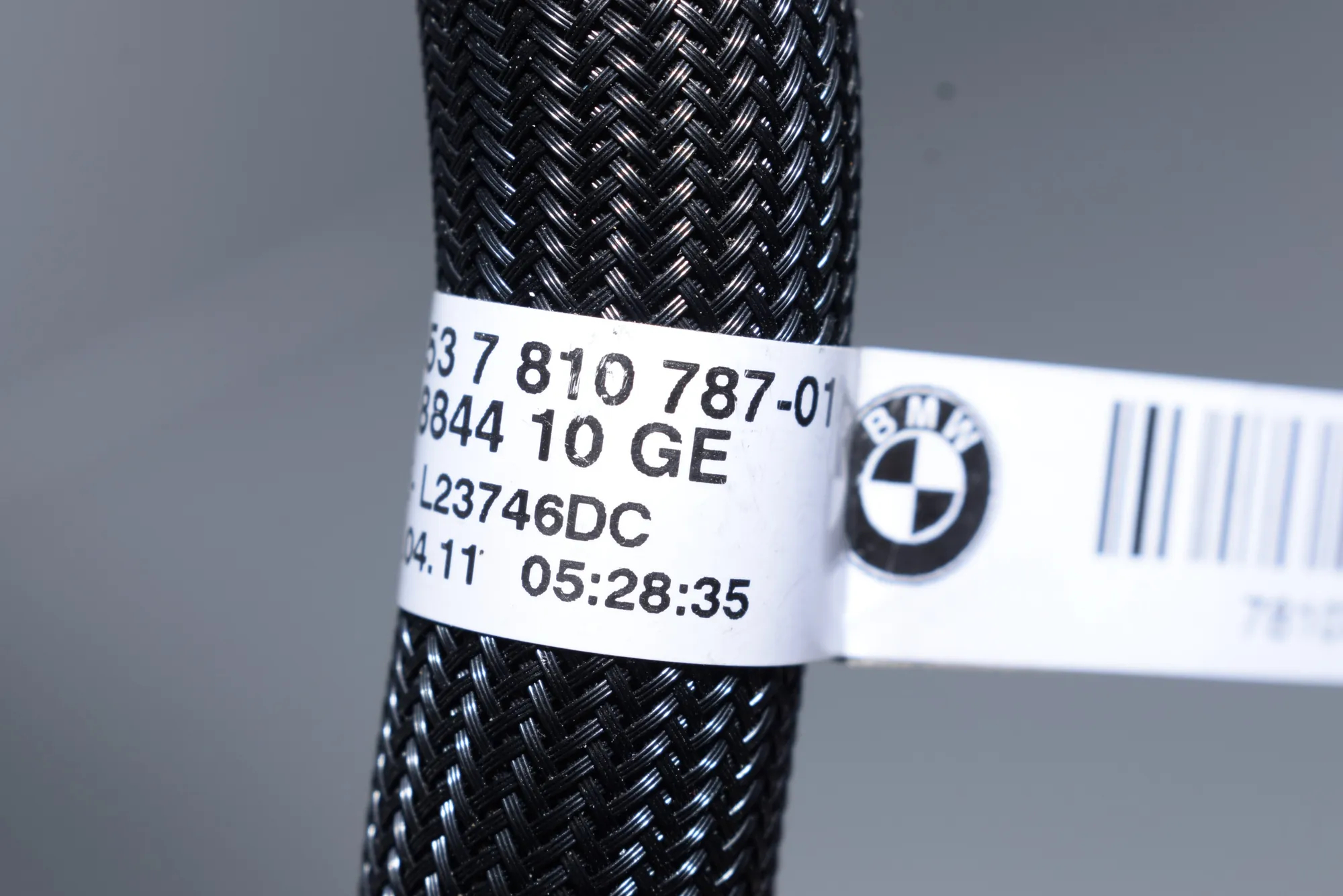 Pipe Hose – OEM 7810787 · BMW 3 Cabrio (E93) 320 d 2011 – 4