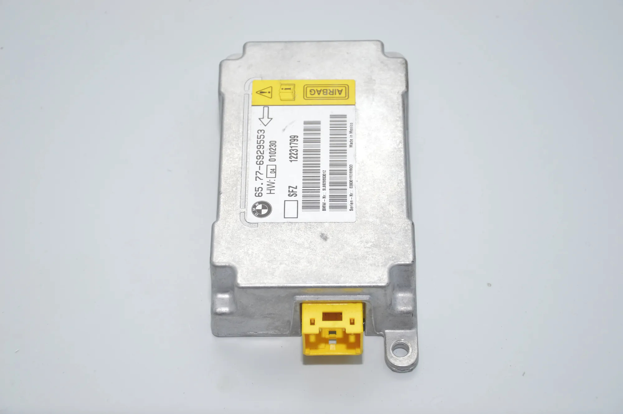 SRS Control Unit – OEM 6929553 · BMW 7 (E65, E66, E67) 745 i, Li 2003 – 2