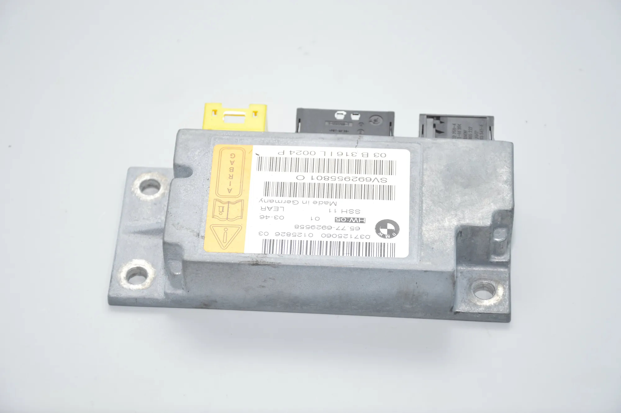 SRS Control Unit – OEM 6929558 · BMW 7 (E65, E66, E67) 745 i, Li 2003 – 3