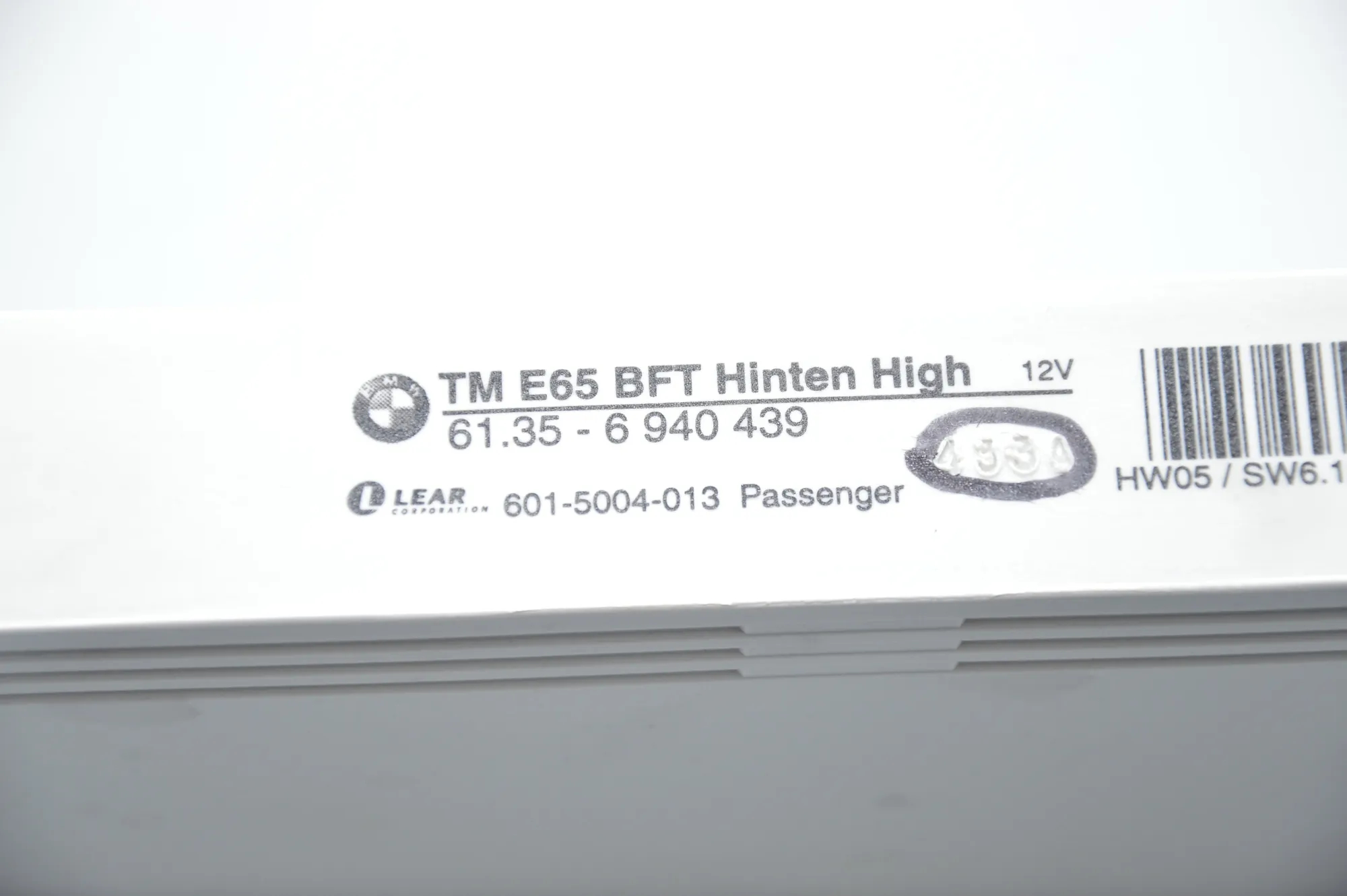 Rear Right Door Control Unit – OEM 6940439 · BMW 7 (E65, E66, E67) 745 i, Li 2003 – 6