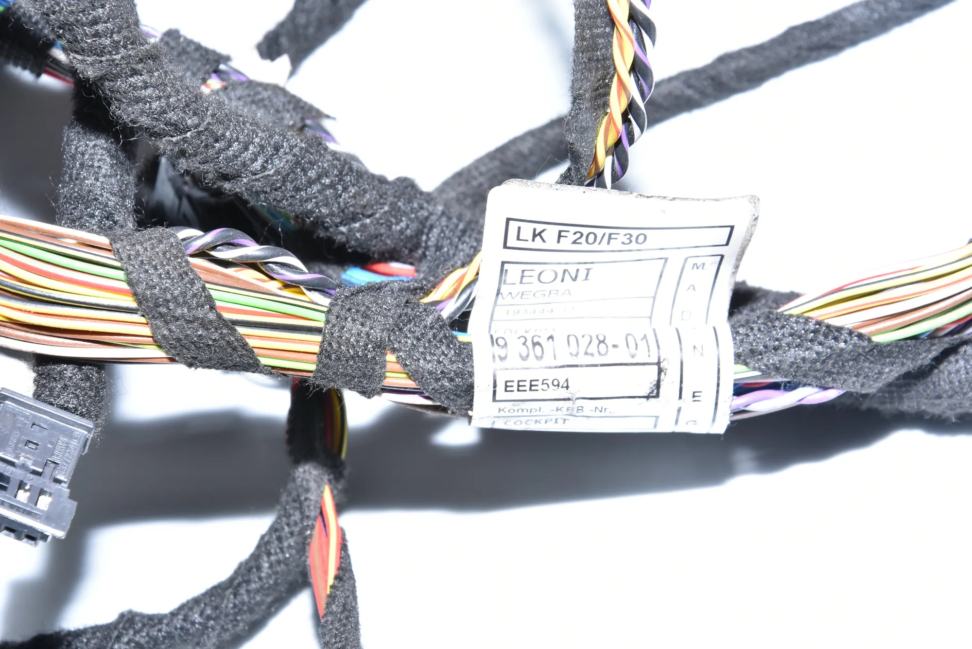 Cable Harness – OEM 9361028 · BMW 4 Gran Coupe (F36) 420 d xDrive 2016 – 7