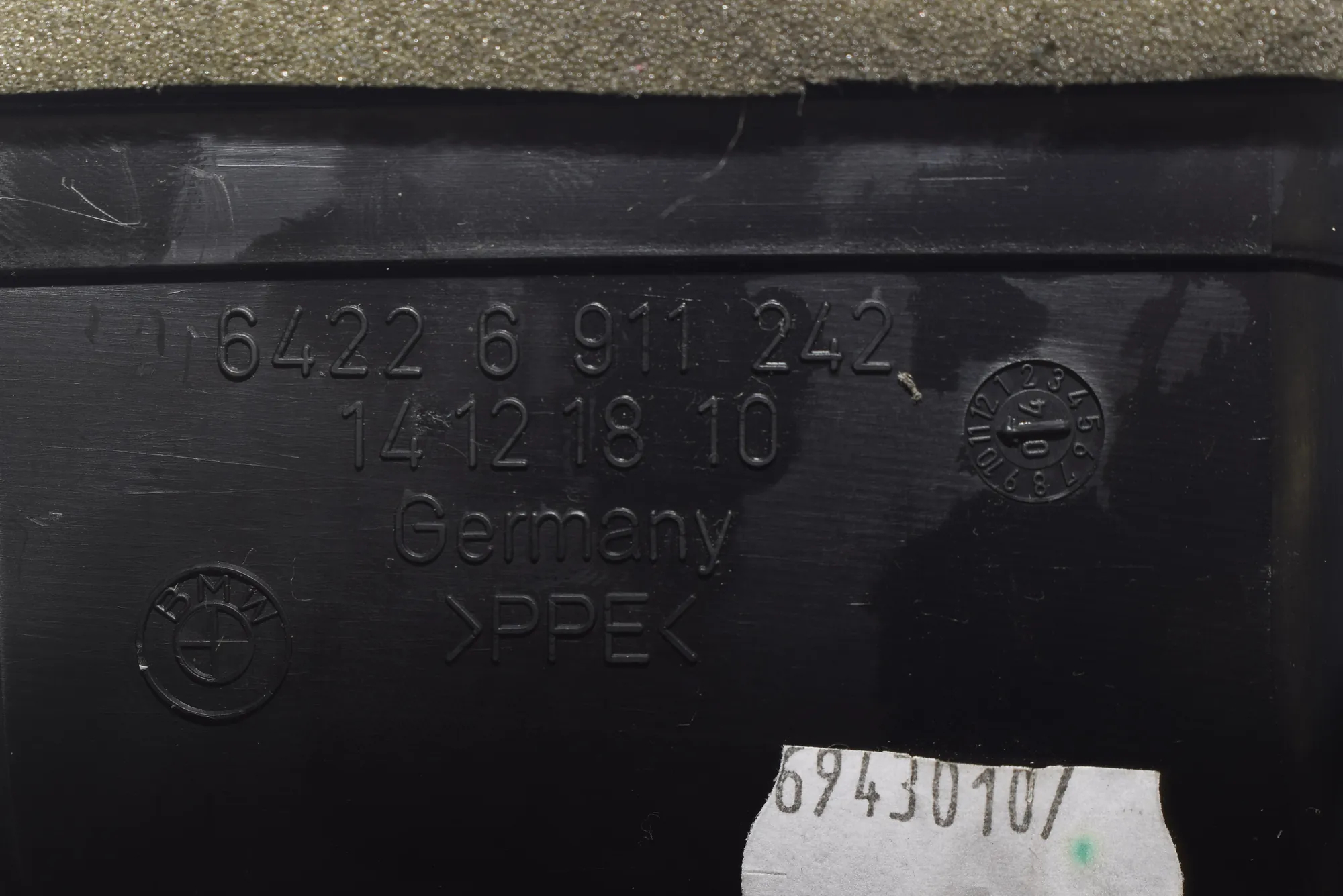Dashboard Air Vents – OEM 6911242 · BMW 7 (E65, E66, E67) 750 i, Li 2005 – 5