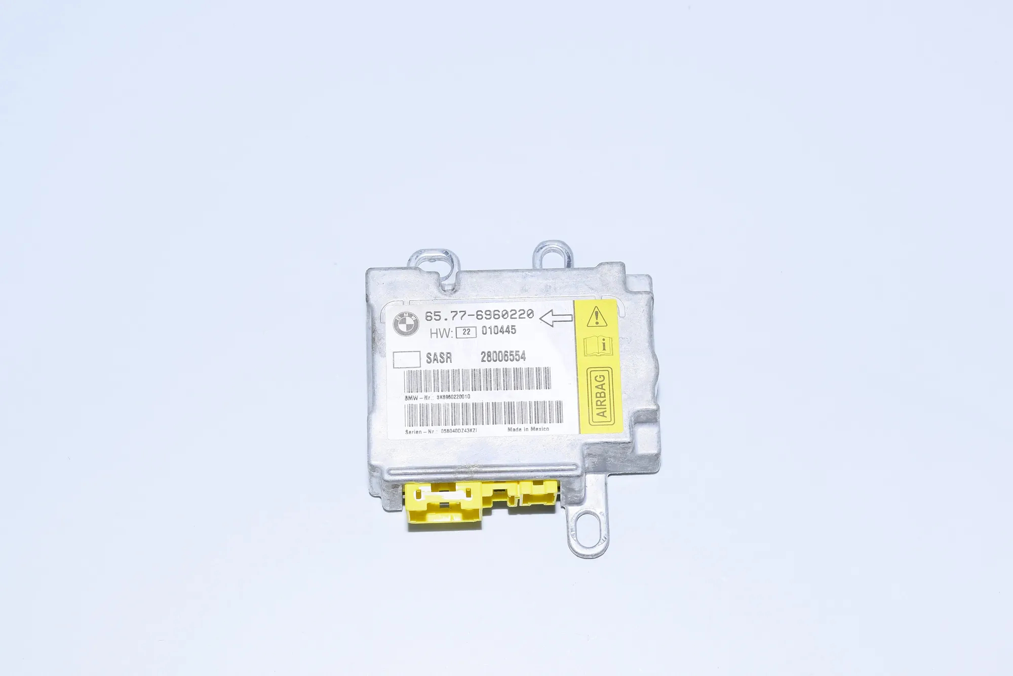 SRS Control Unit – OEM 6960220 · BMW 7 (E65, E66, E67) 750 i, Li 2005 – 2