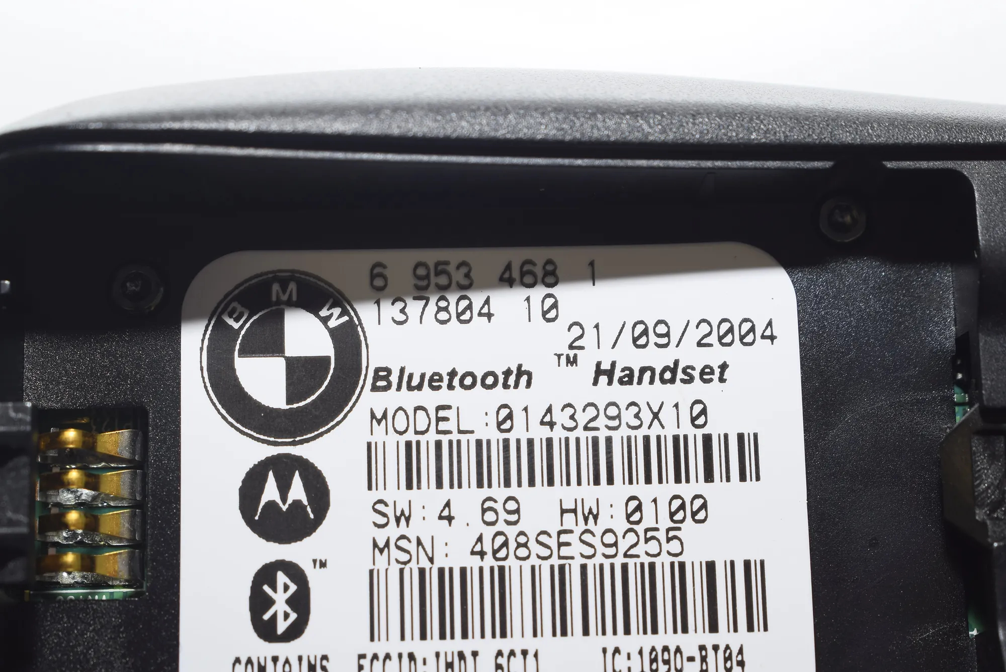 Other Interior Parts – OEM 8261060 · BMW 7 (E65, E66, E67) 750 i, Li 2005