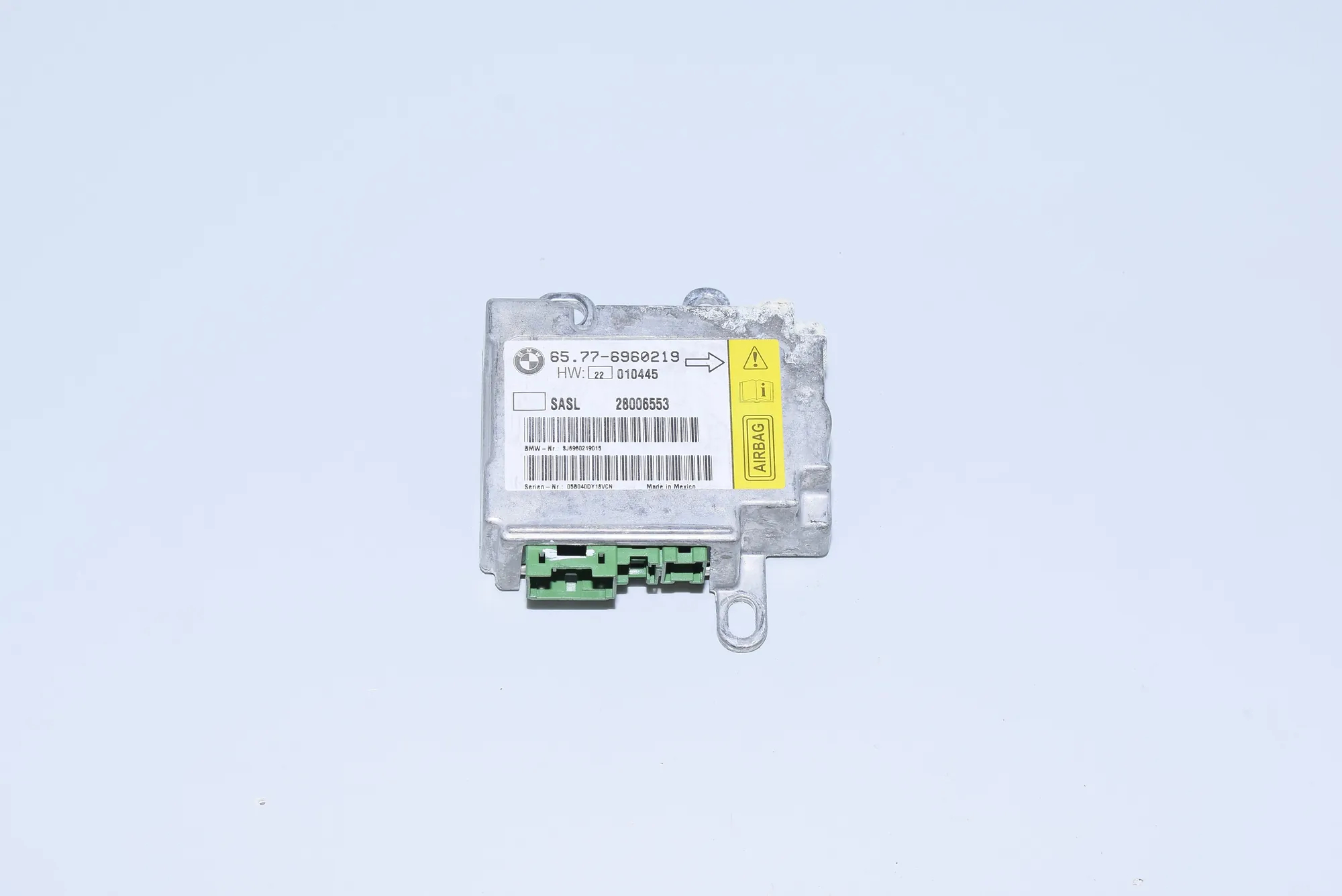 SRS Control Unit – OEM 6960219 · BMW 7 (E65, E66, E67) 750 i, Li 2005 – 2
