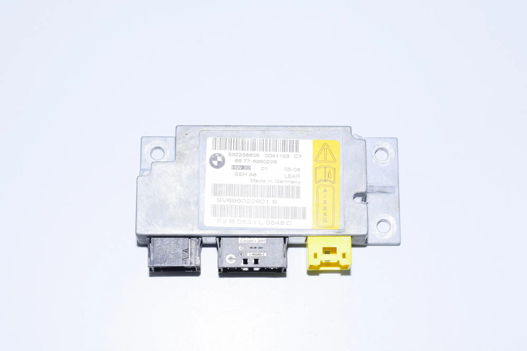 SRS Control Unit – OEM 6960226 · BMW 7 (E65, E66, E67) 750 i, Li 2005 – 3