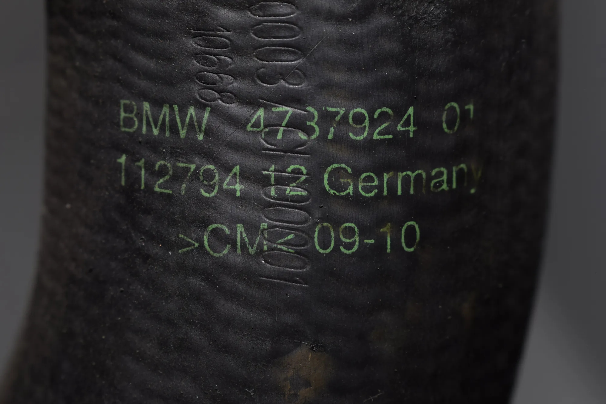 Left Side Intercooler Hose – OEM 4737924 · BMW 3 Coupe (E92) 320 d 2010 – 5