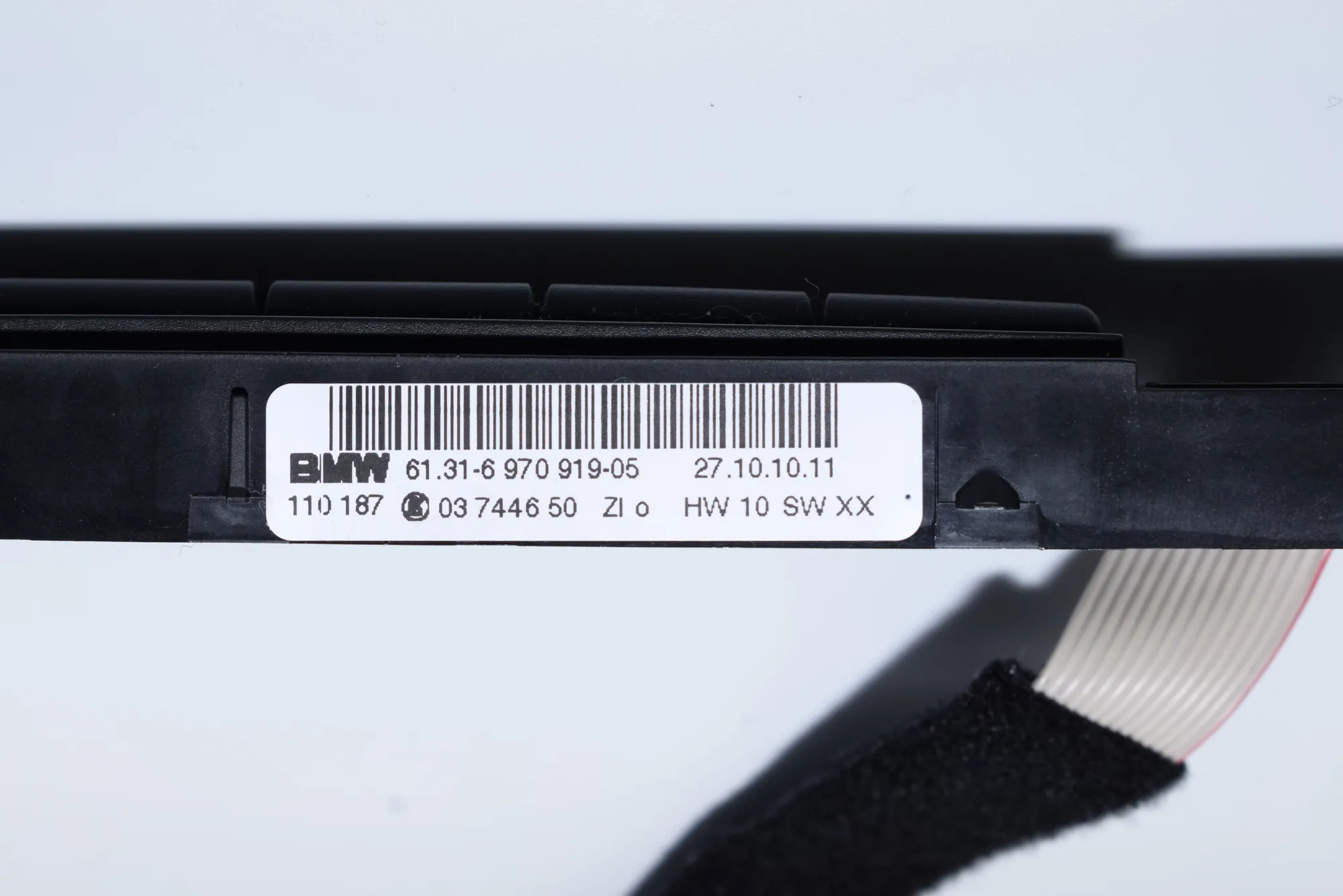 Button Switch Panel – OEM 6970919 · BMW 3 Coupe (E92) 320 d 2010 – 7