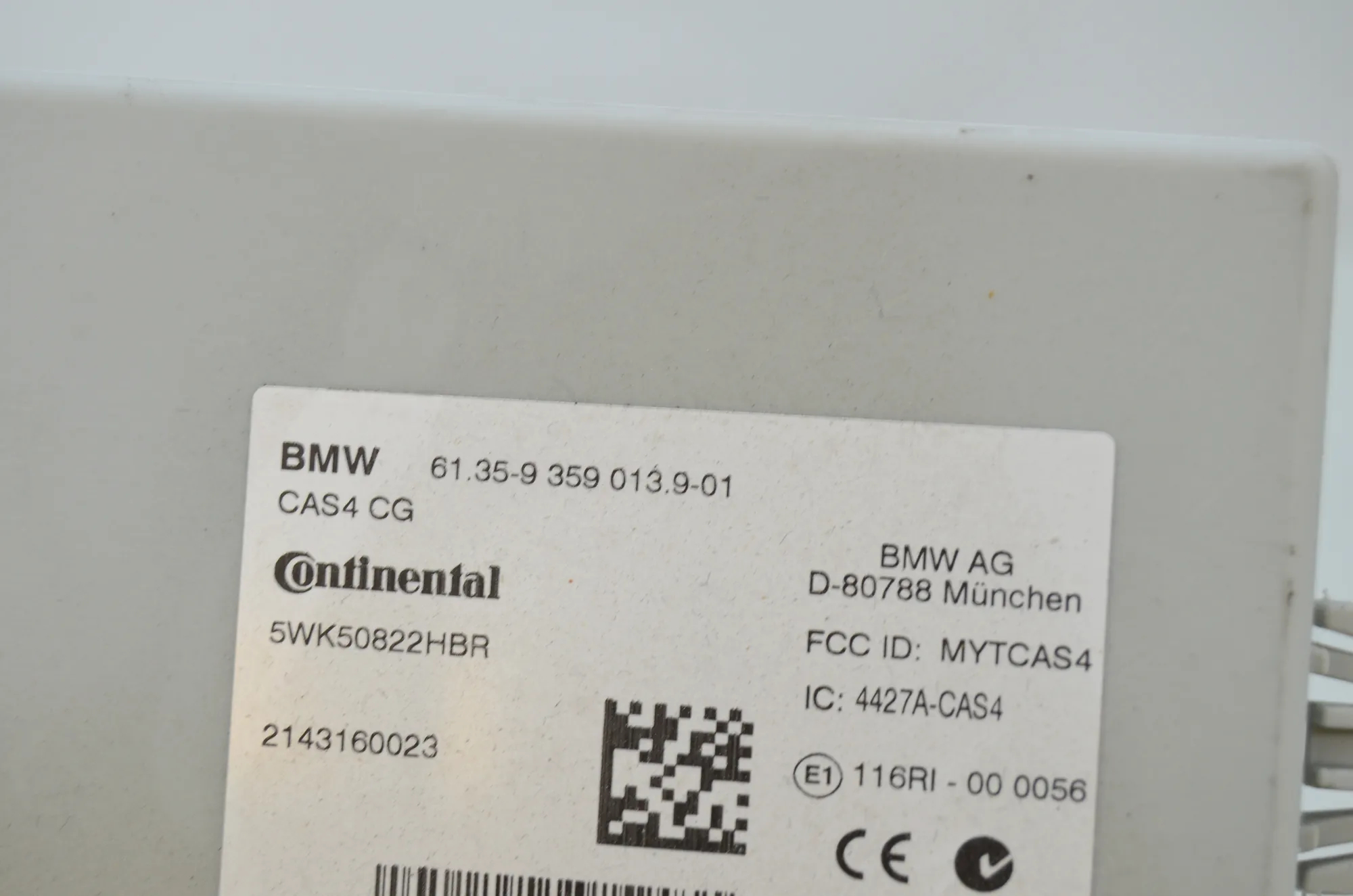 Engine Ignition ECU Set – OEM 8585380 · BMW 5 (F10) 530 d 2014 – 9