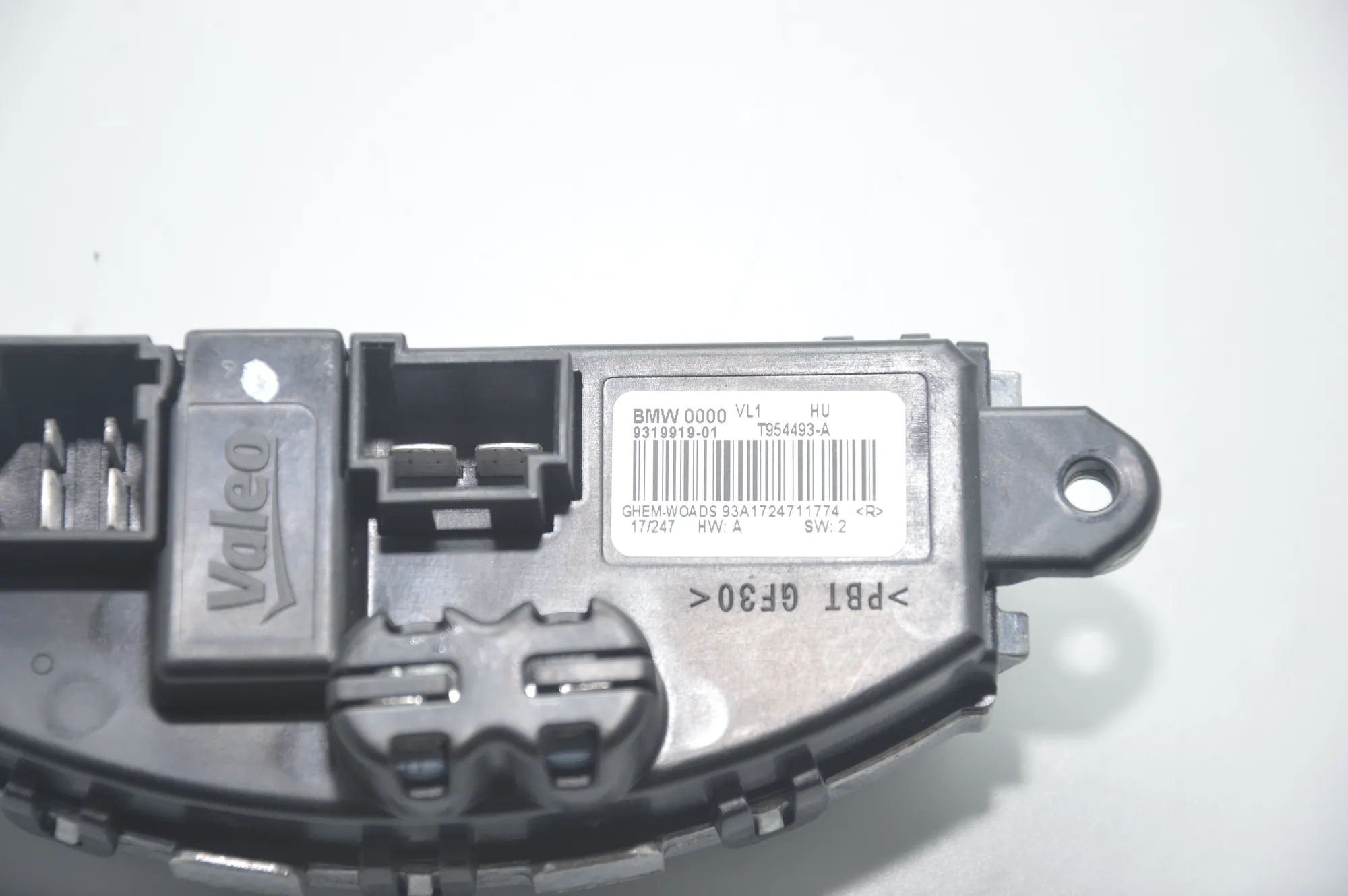 Interior Heater Resistor – OEM 9319919 · BMW 4 Gran Coupe (F36) 430 d 2017 – 5
