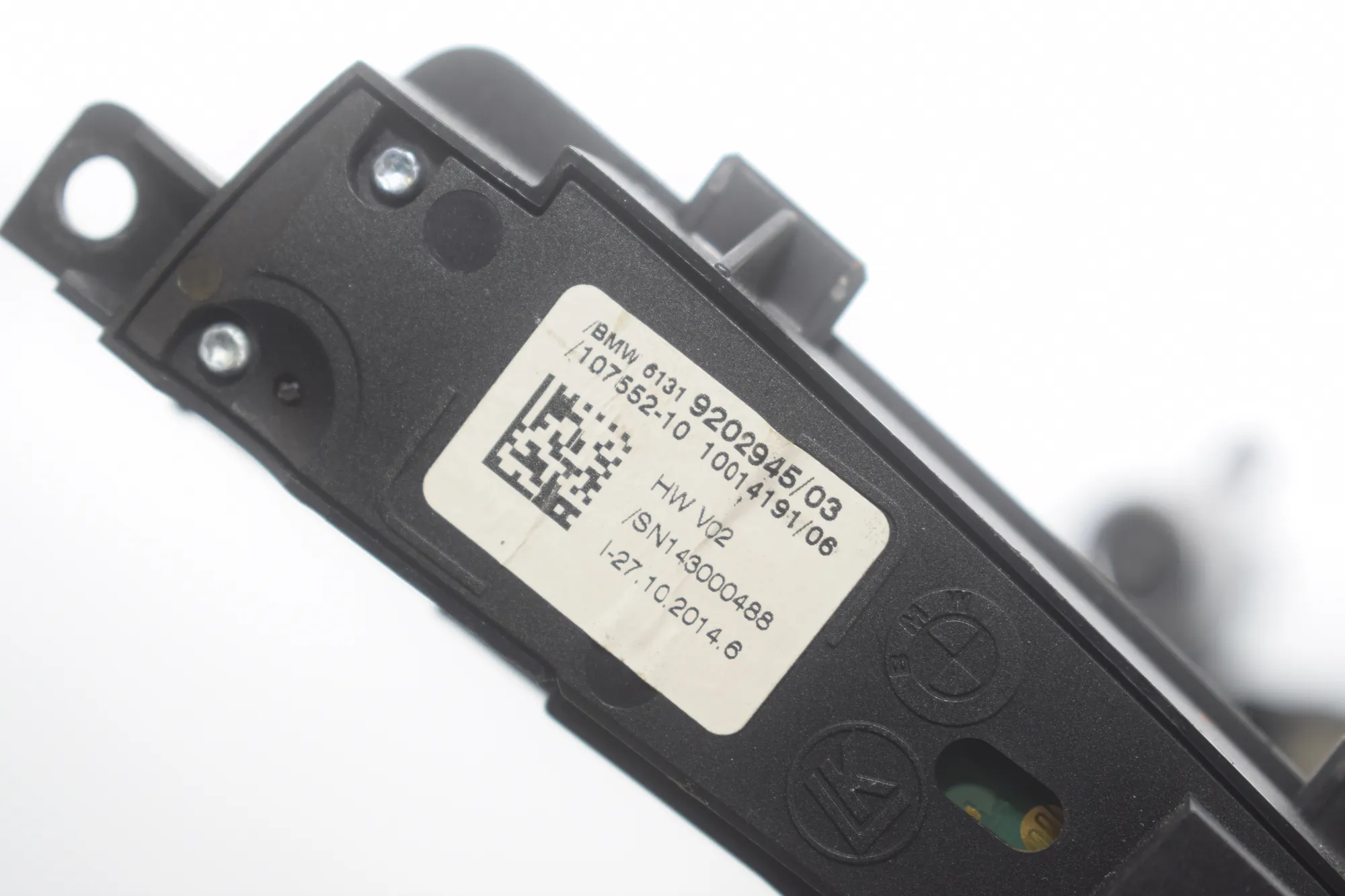 Switches – OEM 9202945 · BMW 5 (F10) 530 d 2014 – 5