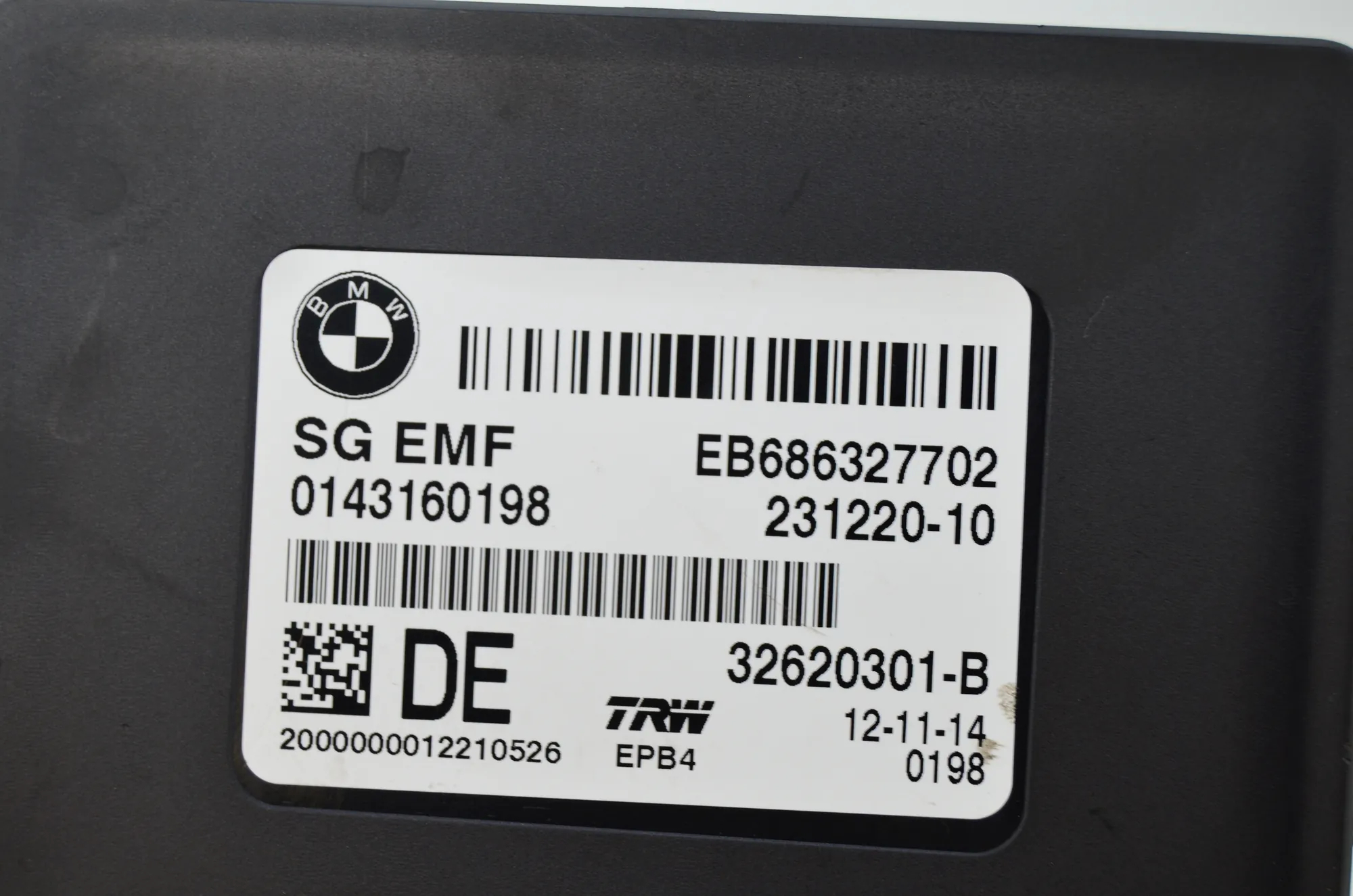 Other Control Units – OEM 9350003 · BMW 5 (F10) 530 d 2014 – 8