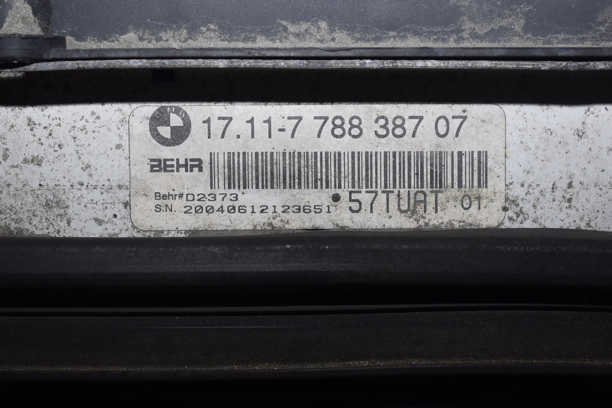 Radiator Pack Set – OEM 7787040 · BMW X5 (E53) 3.0 d 2004 – 8