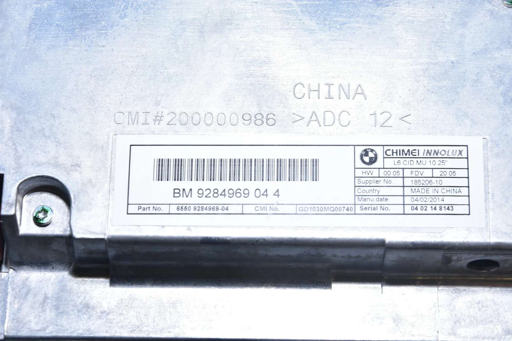 Navigation System – OEM 9347819 · BMW 7 (F01, F02) 750 d xDrive 2013 – 9