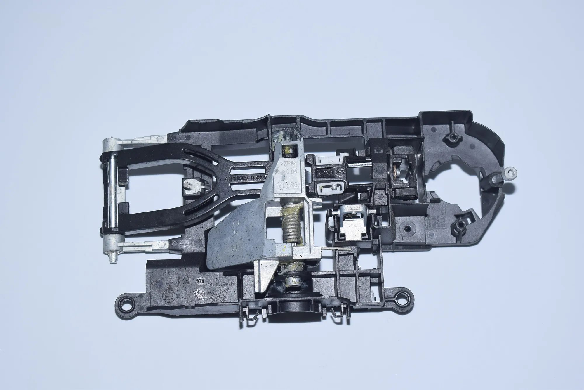 Rear Right Door Interior Handle Frame – OEM 7187228 · BMW 7 (F01, F02) 750 d xDrive 2013