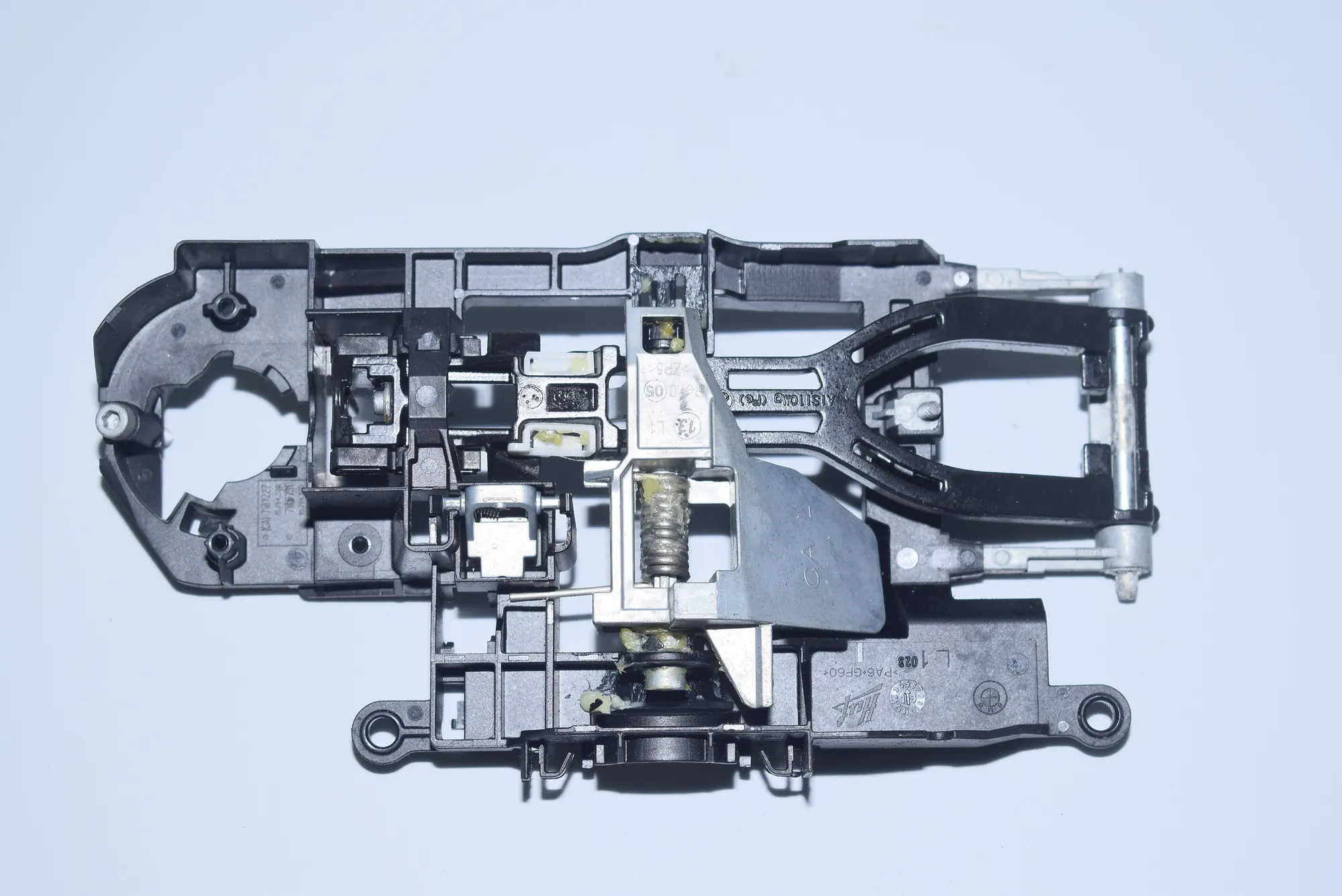 Rear Left Door Interior Handle Frame – OEM 7187227 · BMW 7 (F01, F02) 750 d xDrive 2013