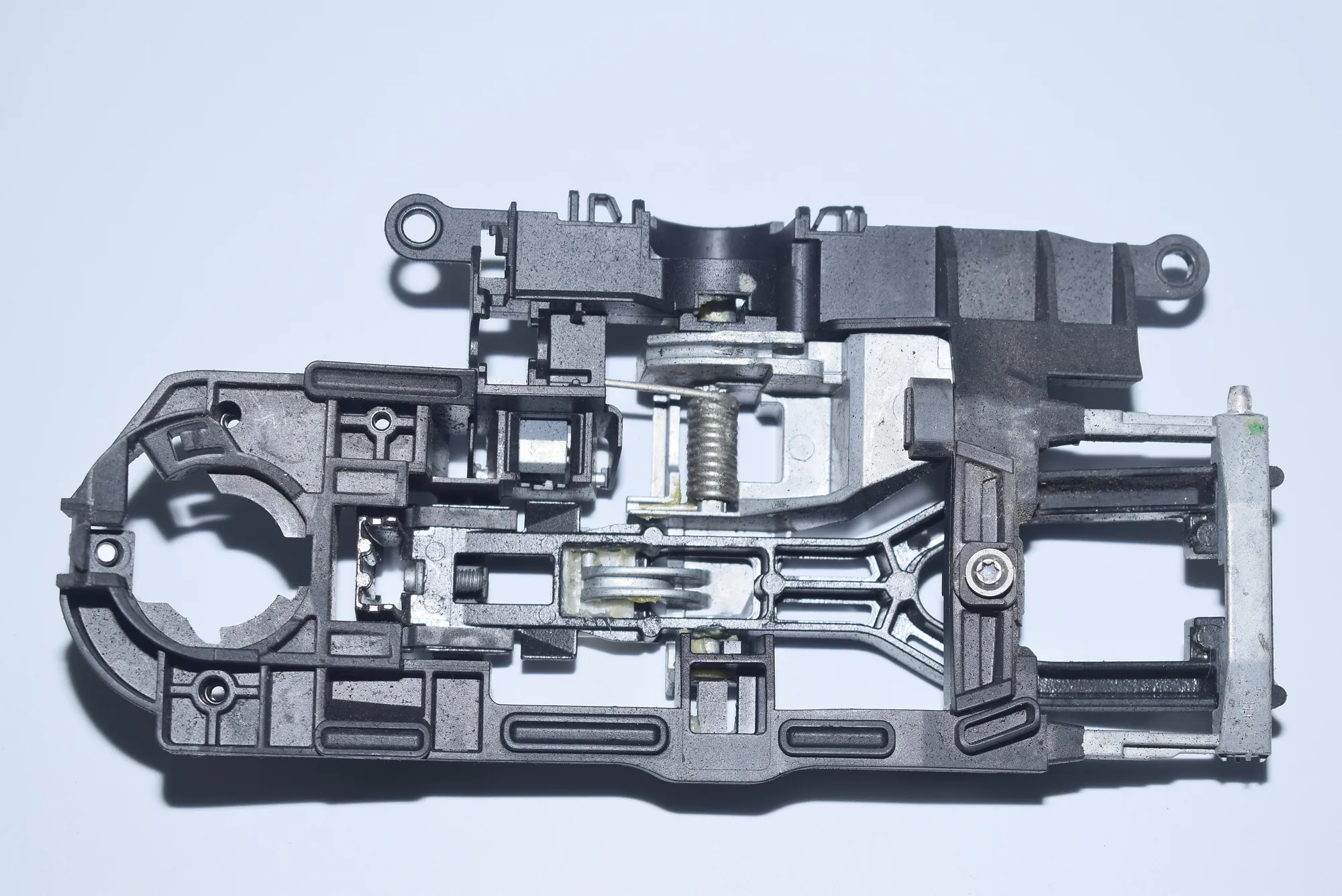 Rear Left Door Interior Handle Frame – OEM 7187227 · BMW 7 (F01, F02) 750 d xDrive 2013 – 3